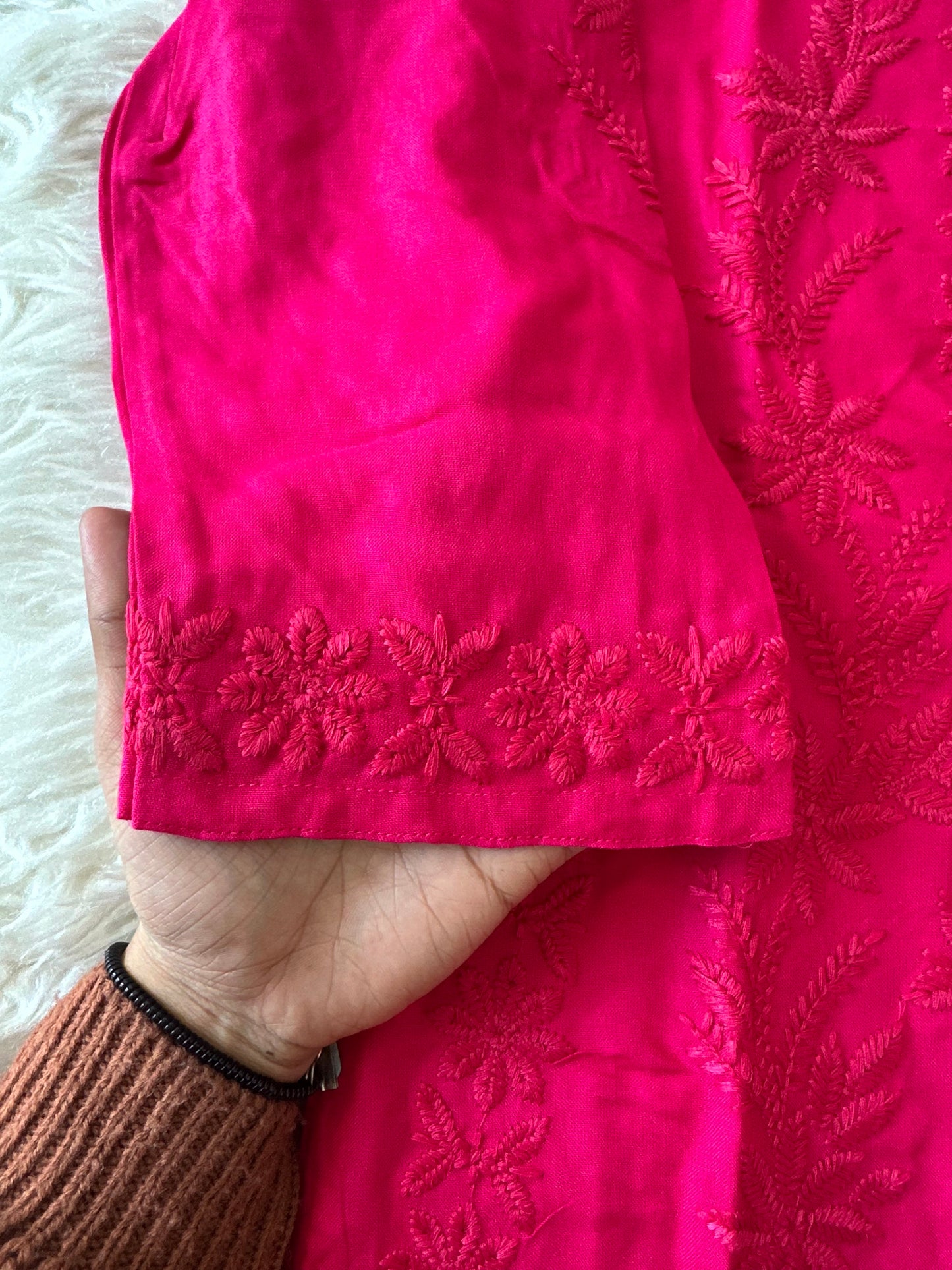 Rayon Kurti Pant Set