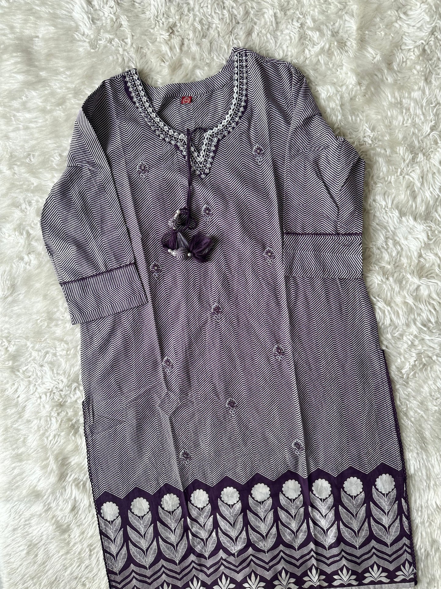 Budget Friendly Kurti Pant Dupatta Set