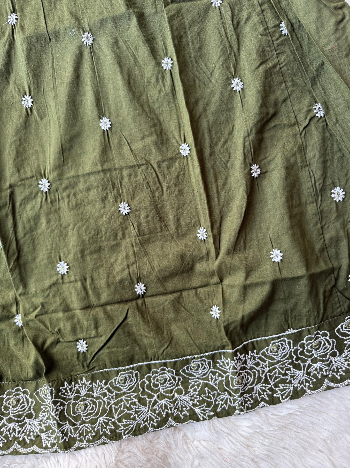 Cotton FLARE Kurti Pant Set