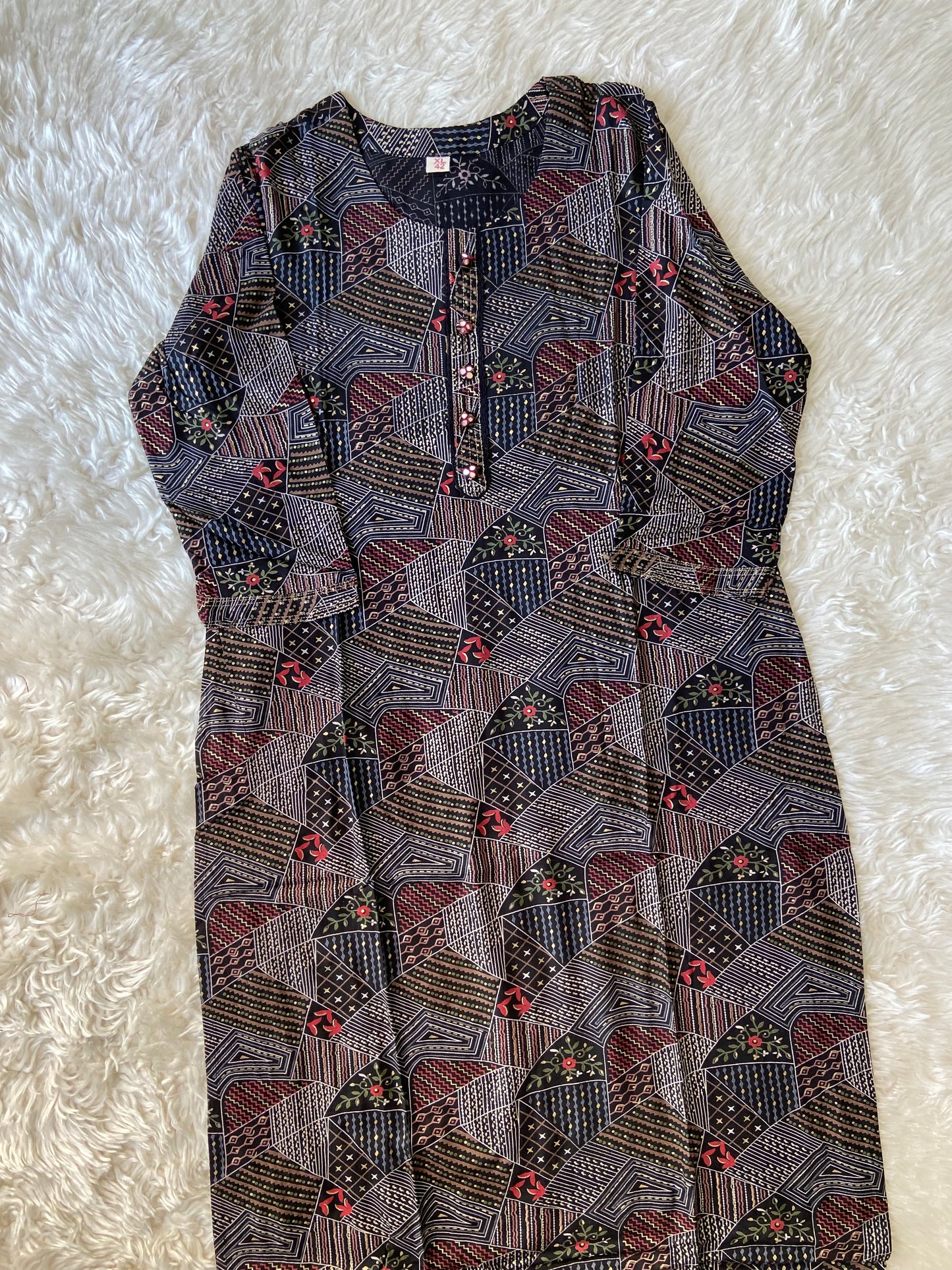 Soft Rayon Kurti Pant Set