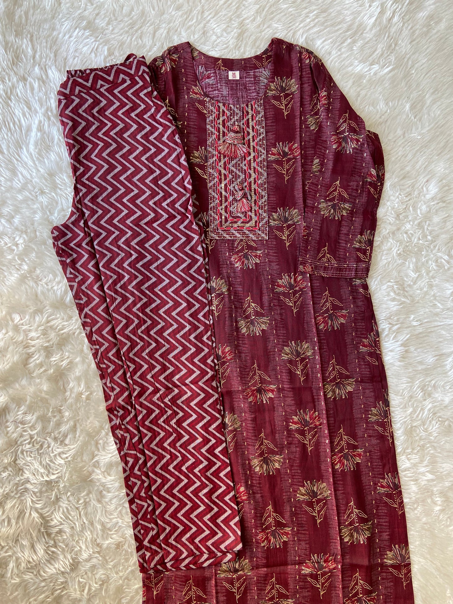 Soft Rayon Kurti Pant Set