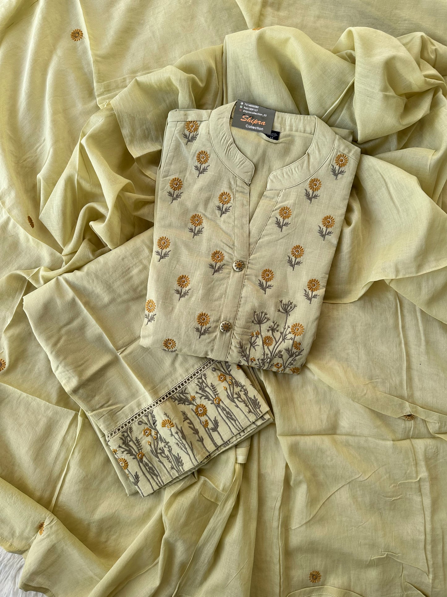 Premium Cotton Thread Work Collection