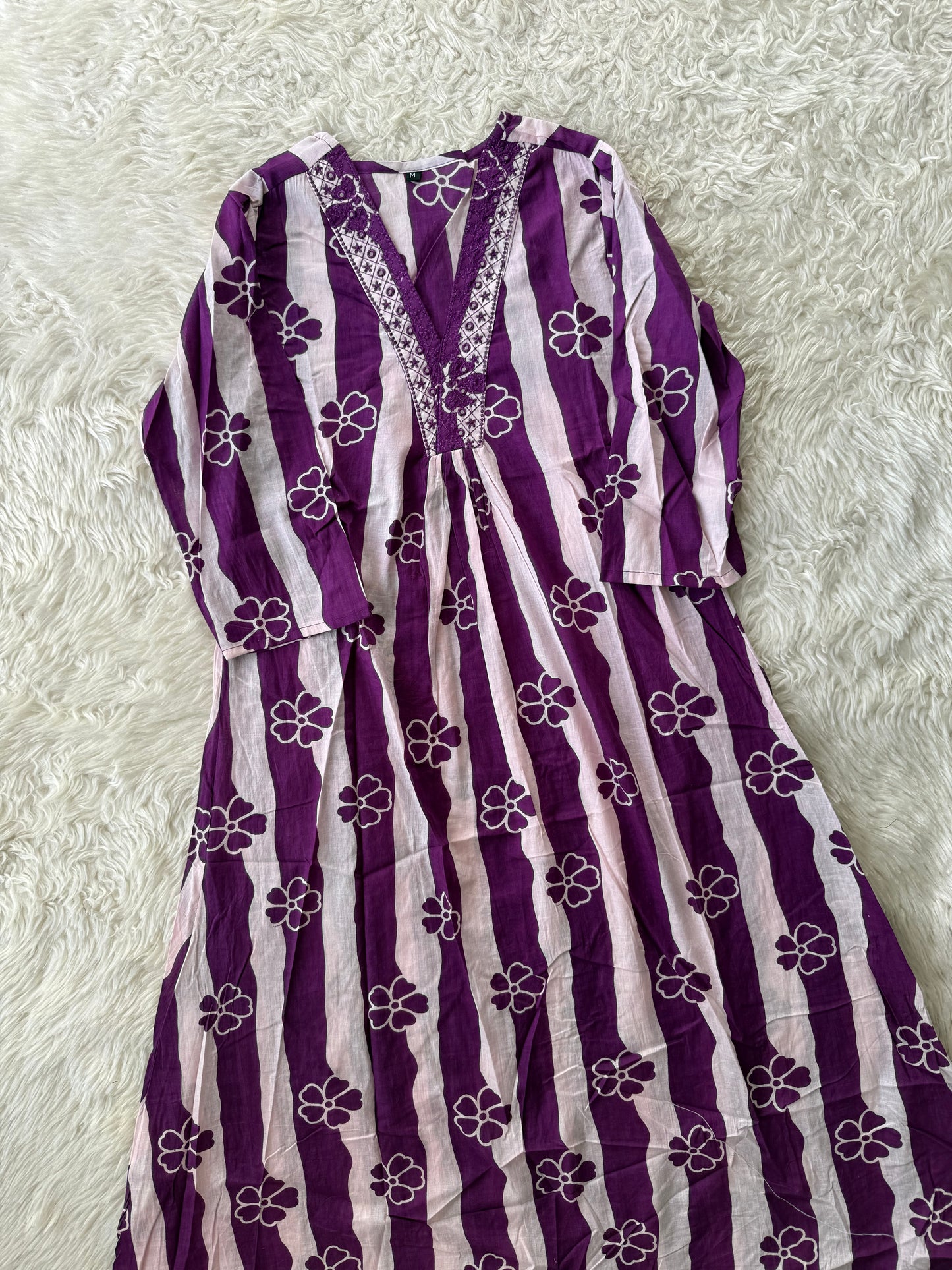 Cotton FLARE Kurti Pant Set