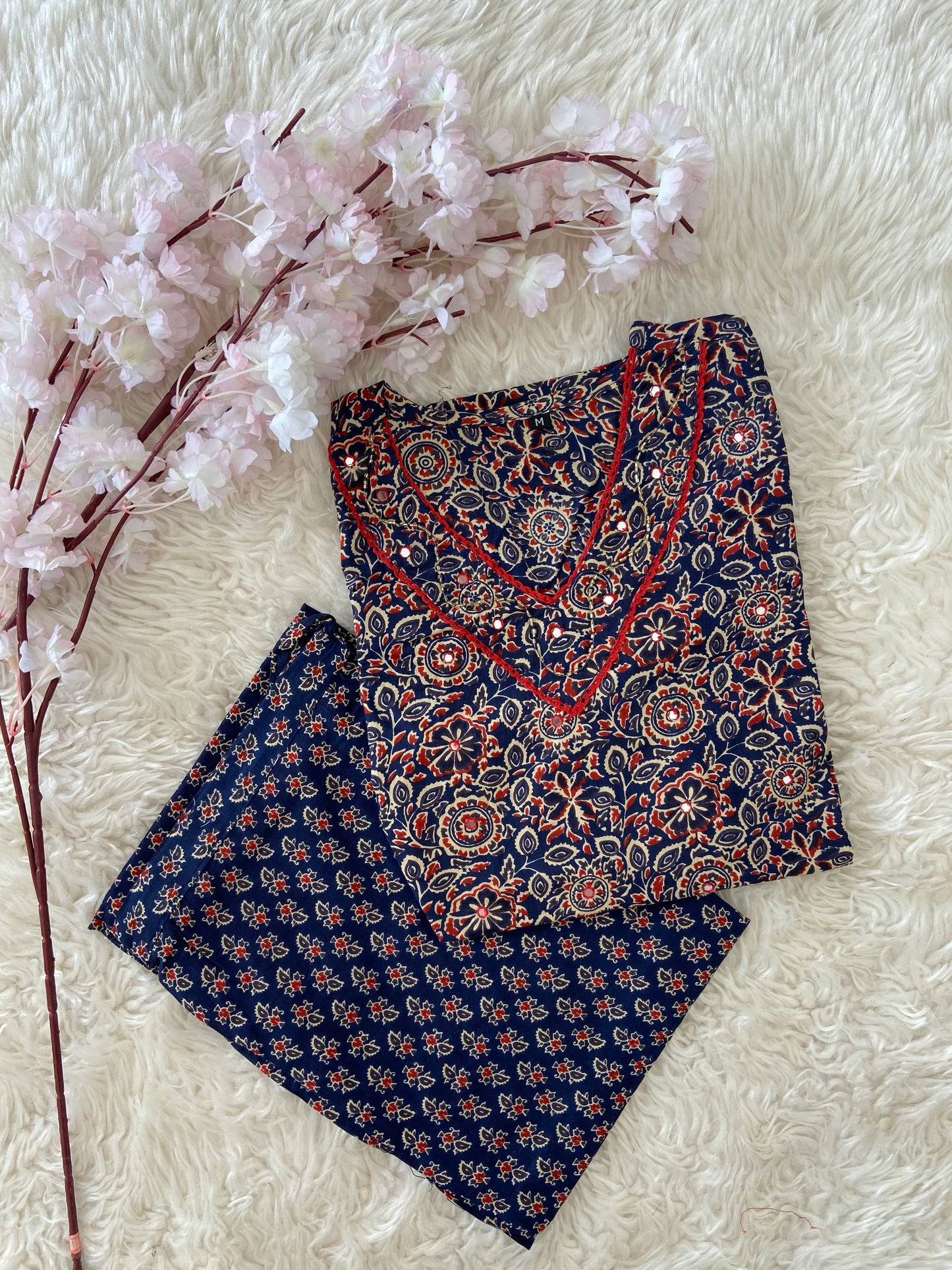Cotton Kurti Pant Set
