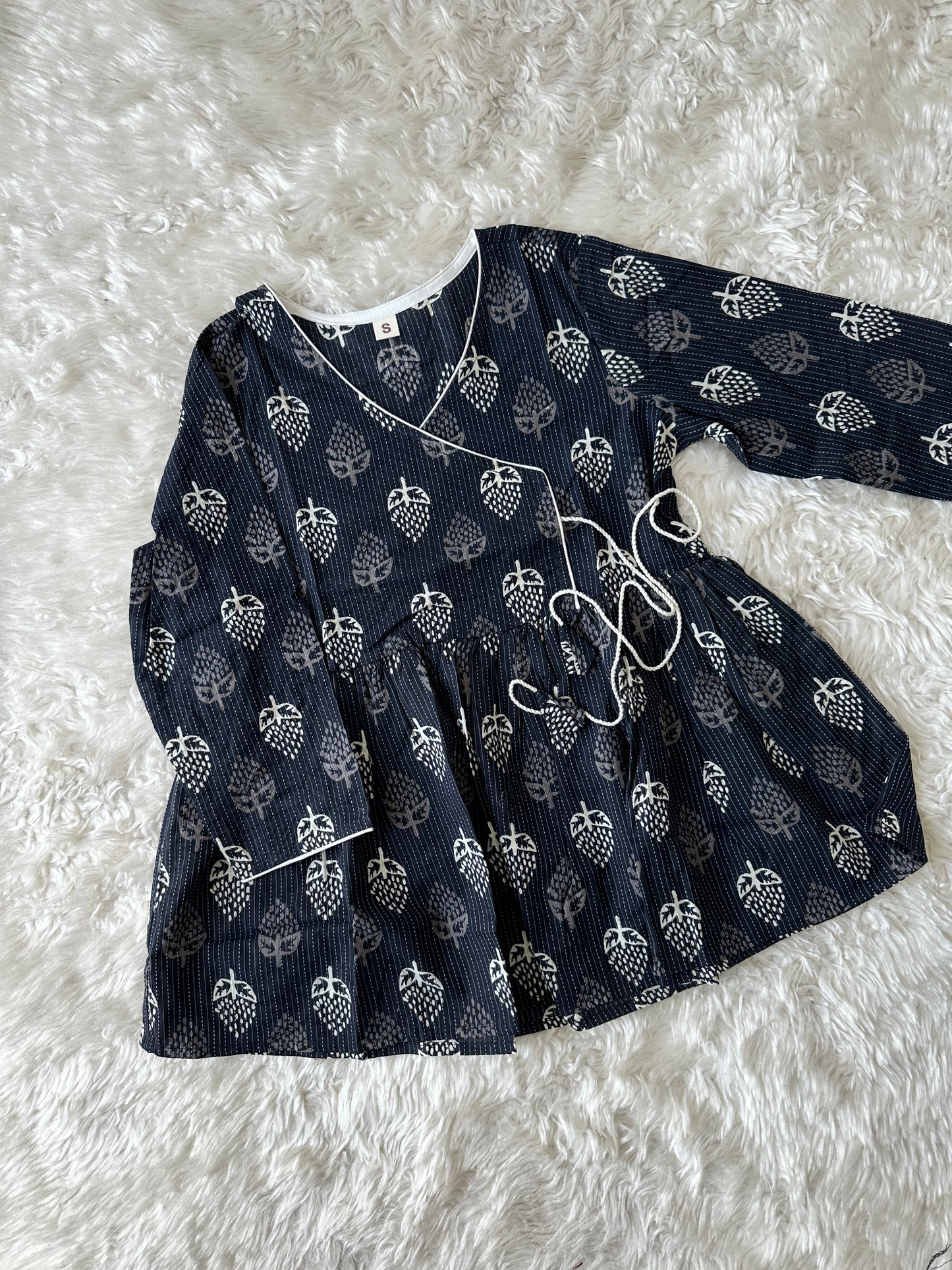 Premium Cotton Peplum Kurti