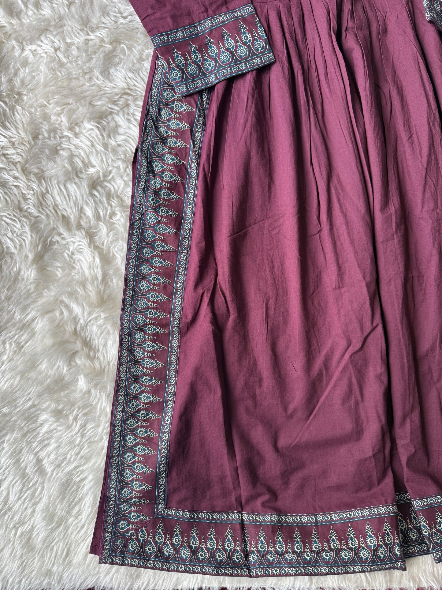 Premium Cotton Kurti Plazo Dupatta Set
