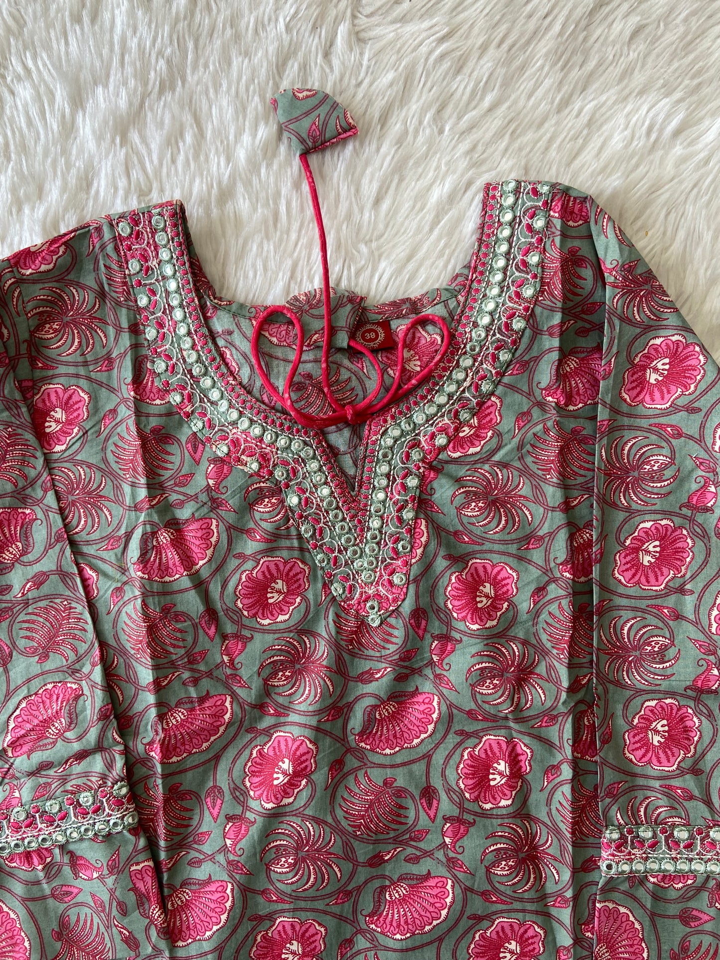 Pure Cotton Short Kurti