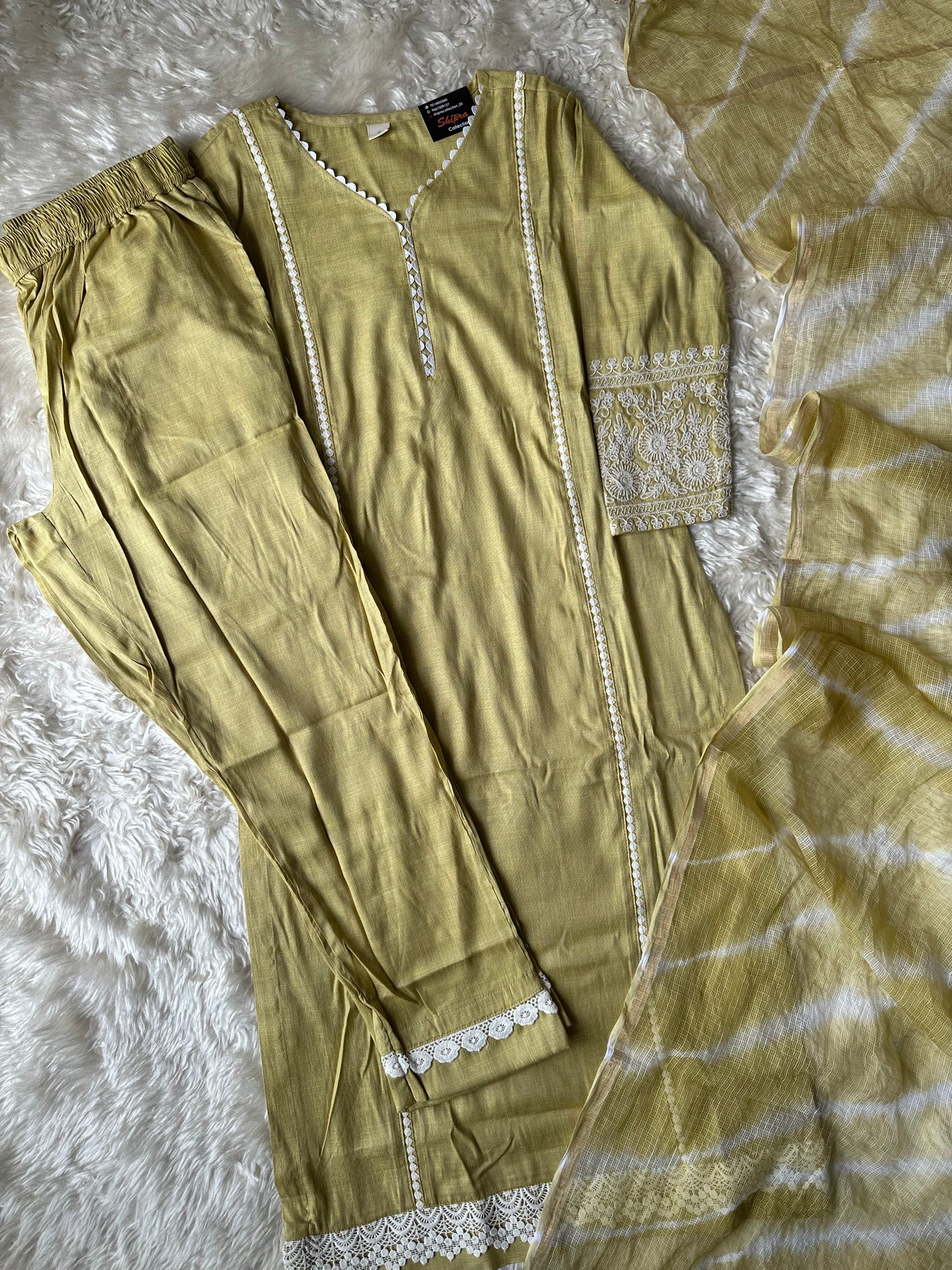 Slub Rayon Doriya Love ♥️ Set
