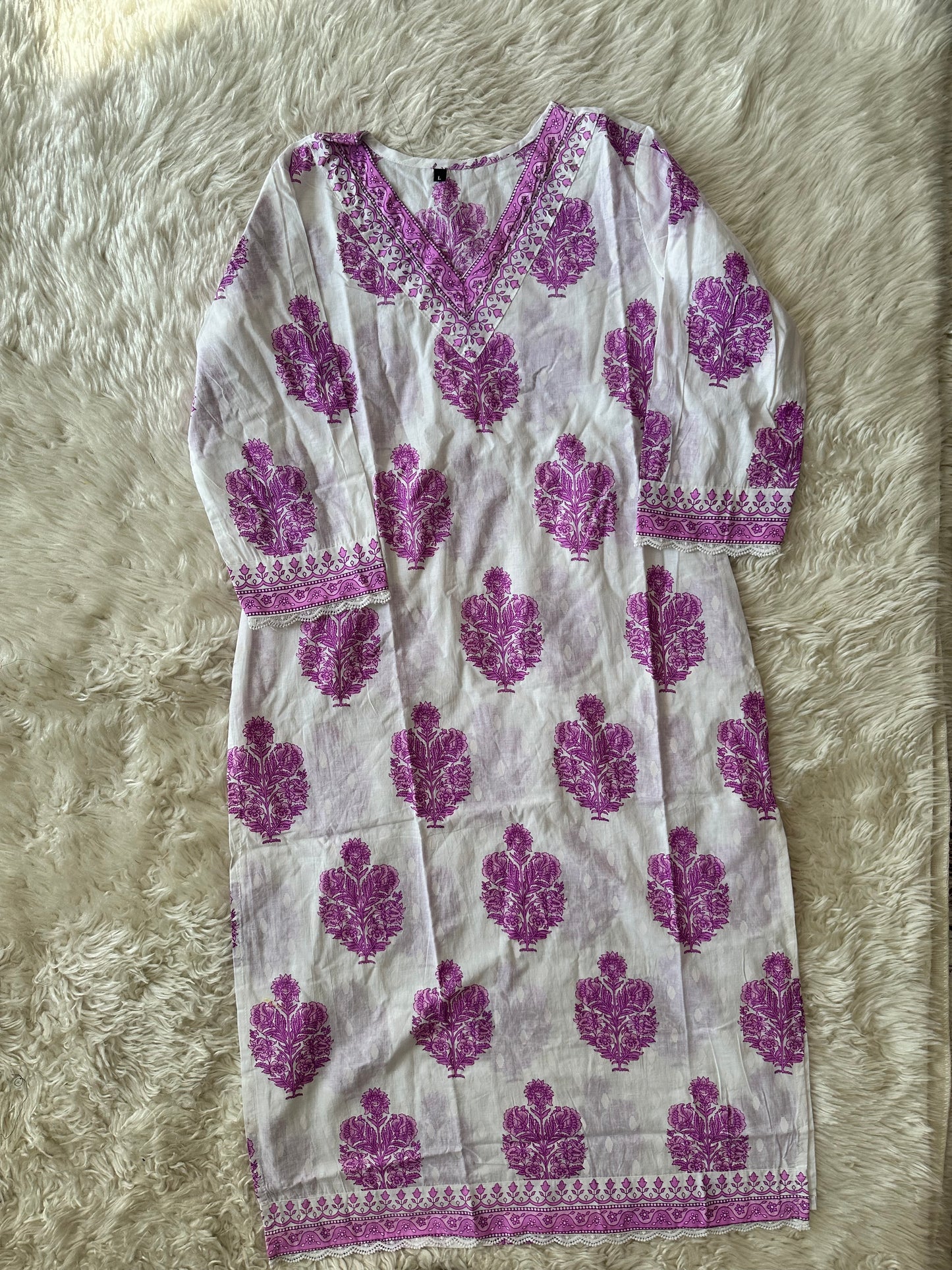 Pure Cotton Kurti