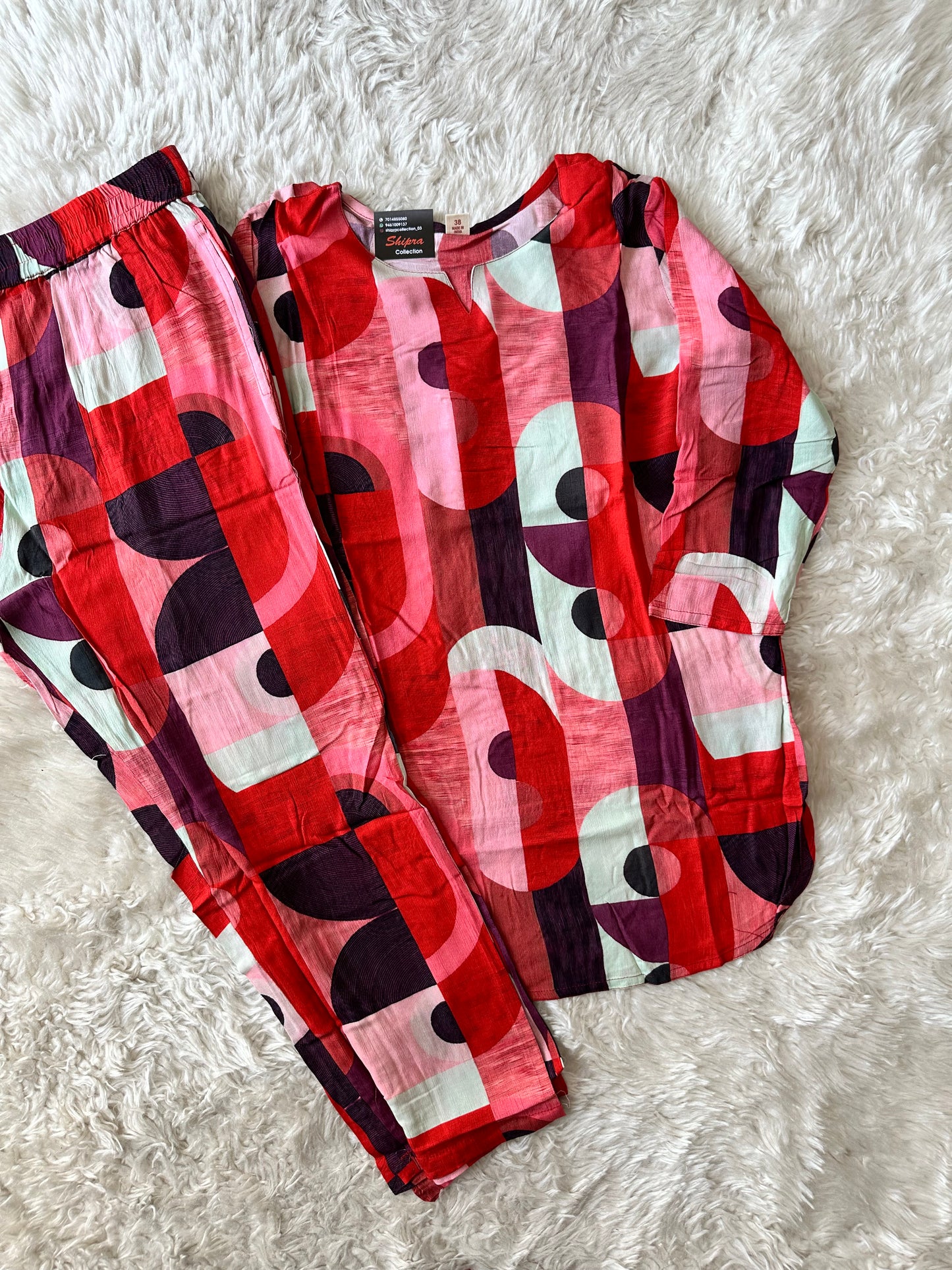 Viscose Fabric Lounge Wear