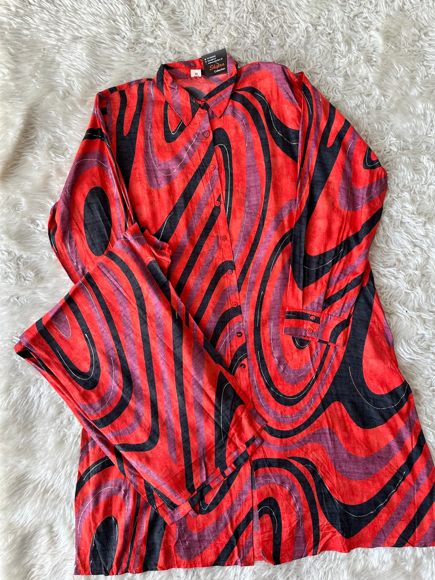 Pure Muslin Silk Co-ord Set