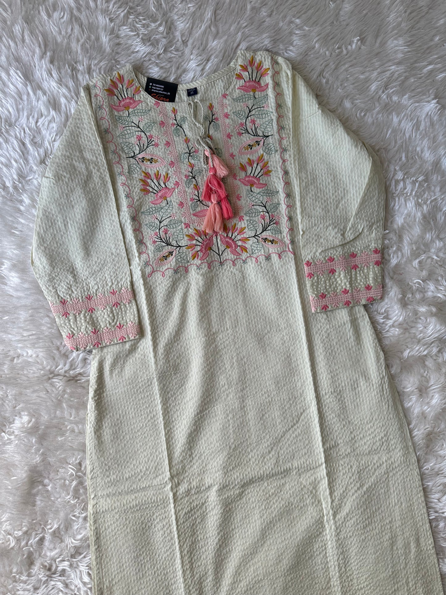 Premium Cotton Thread Work Collection