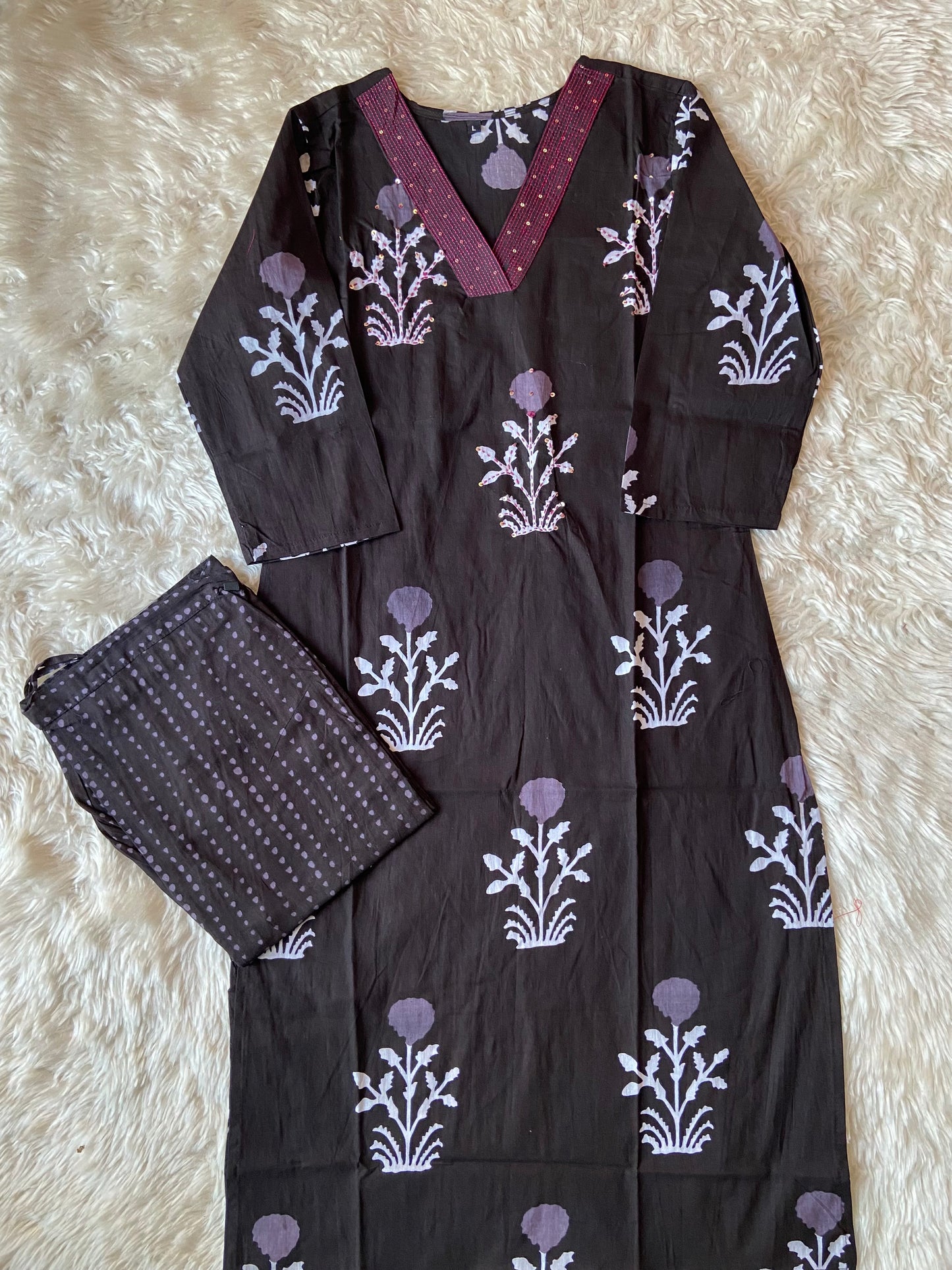 Stock Clearance 🚨 Cotton Kurti Pant Set