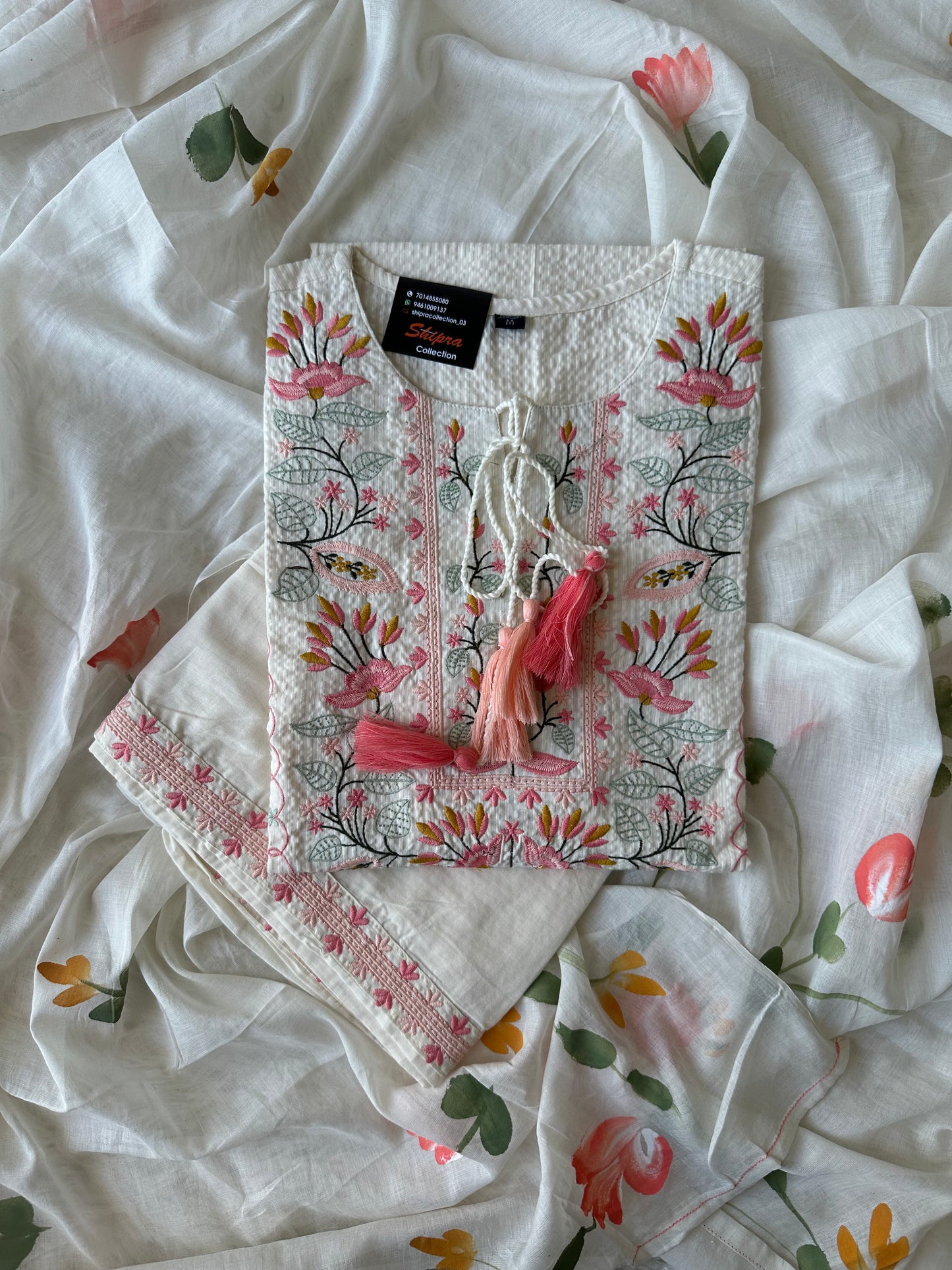 Premium Cotton Thread Work Collection