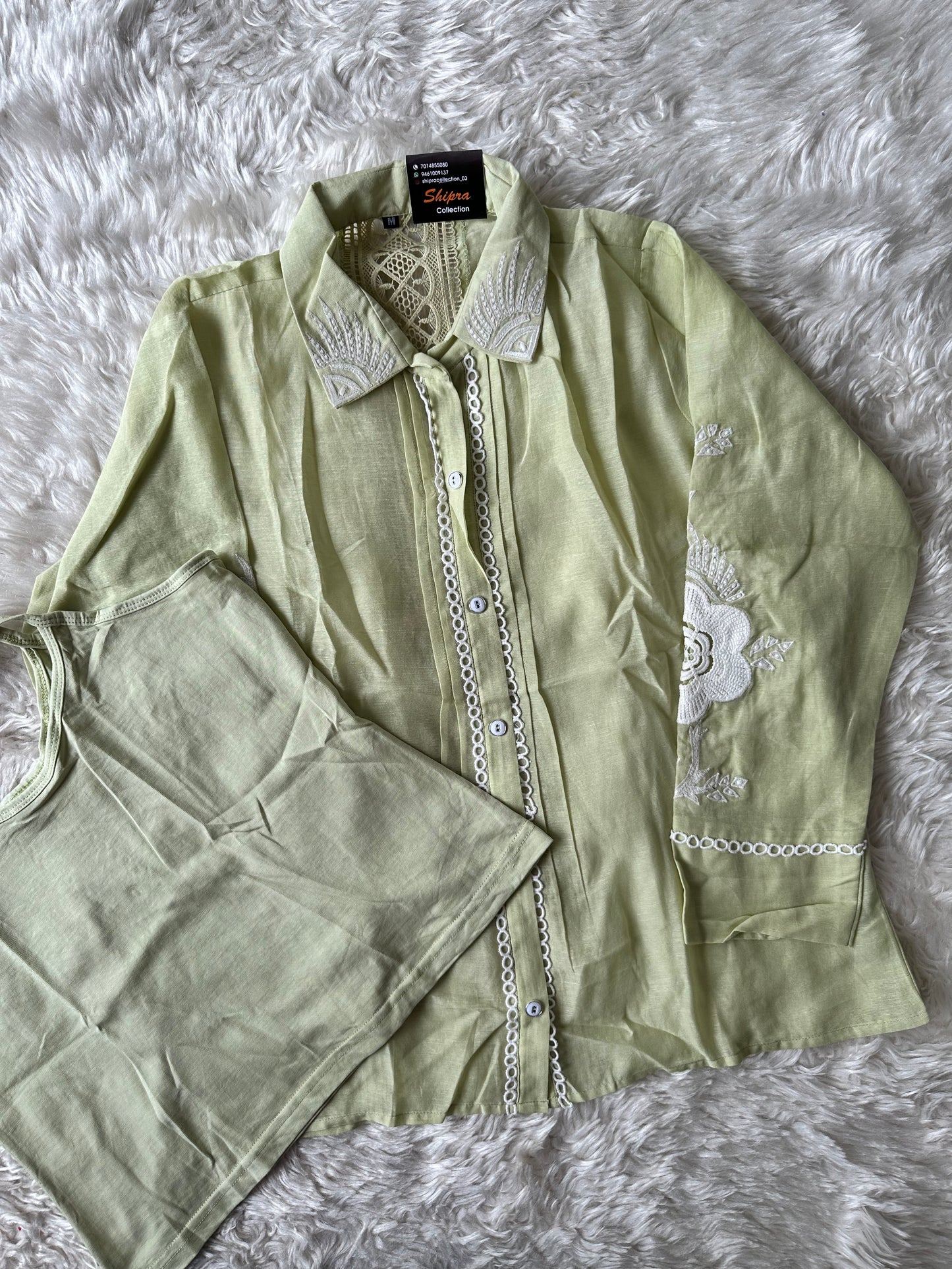 Pure Linen Co-ord Set