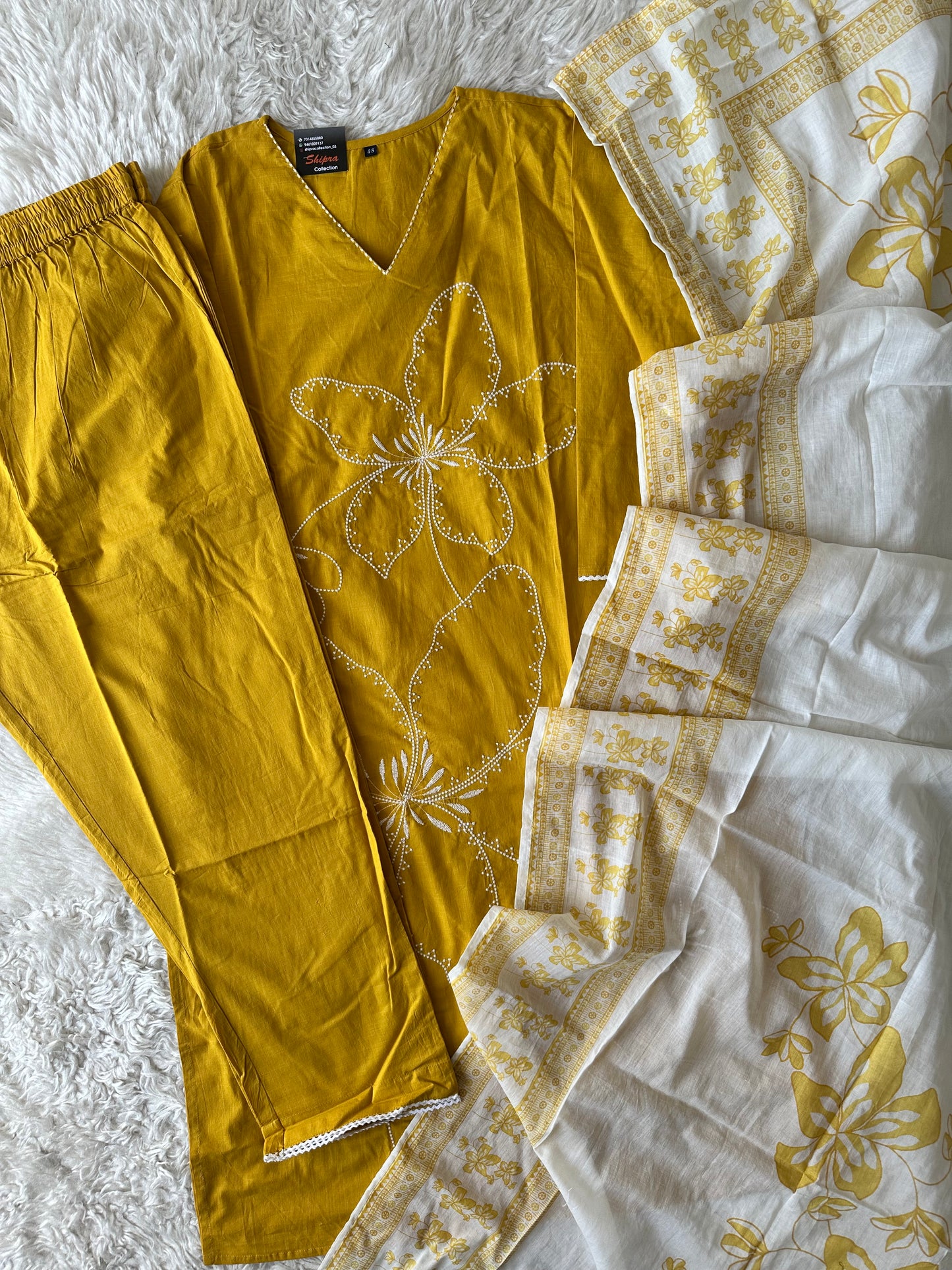 Premium Cotton Thread Work Collection