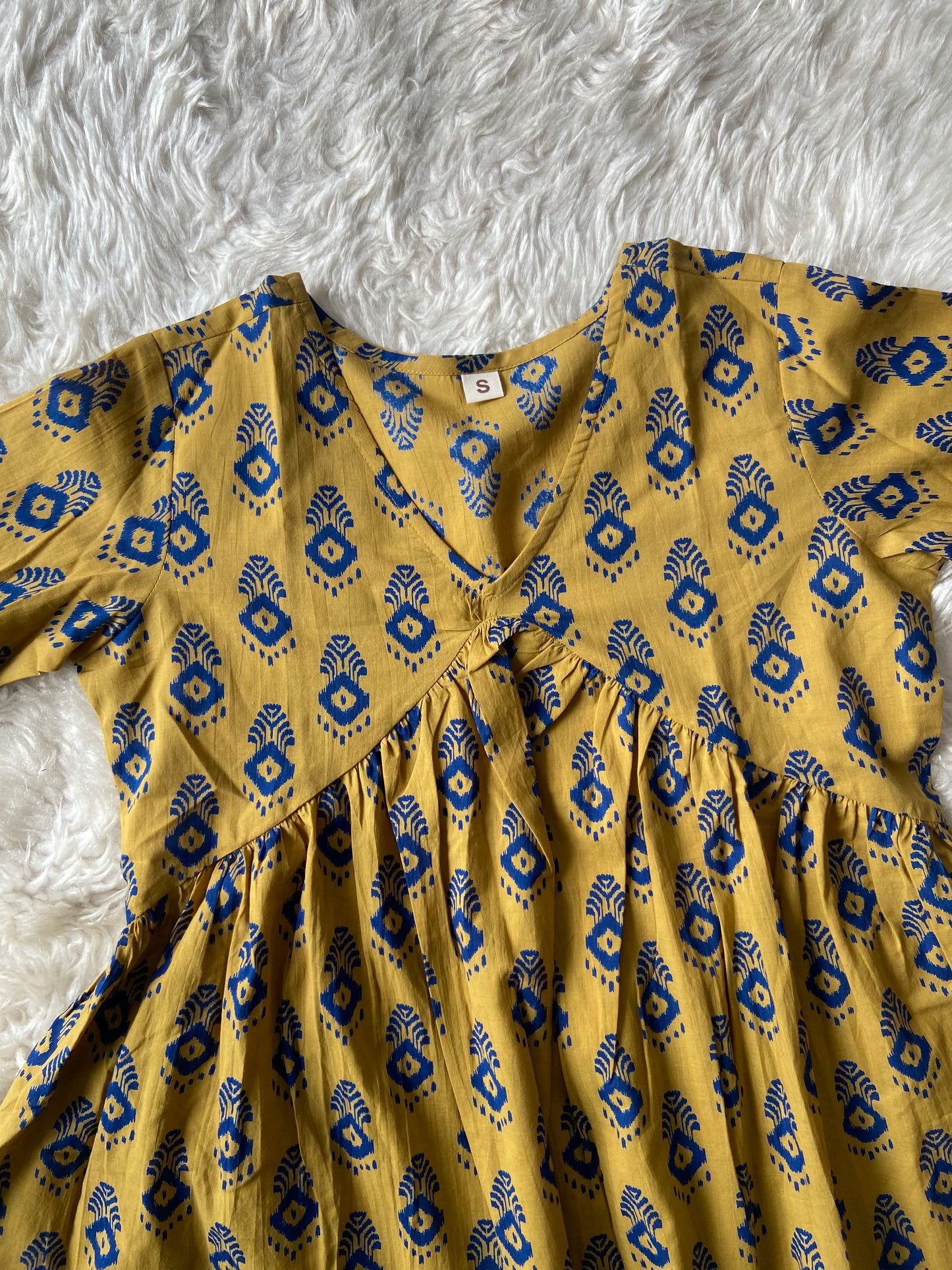 Premium Cotton Peplum Short Kurti