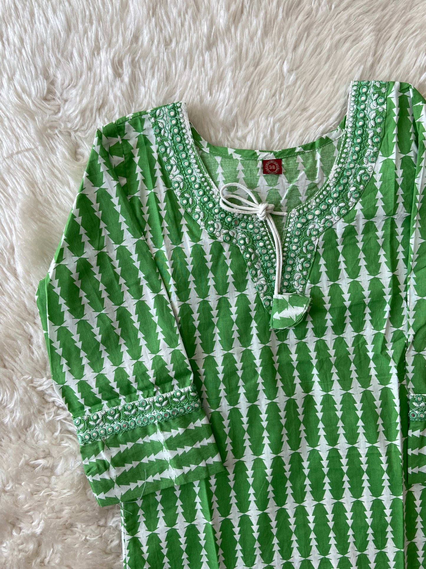 Pure Cotton Short Kurti