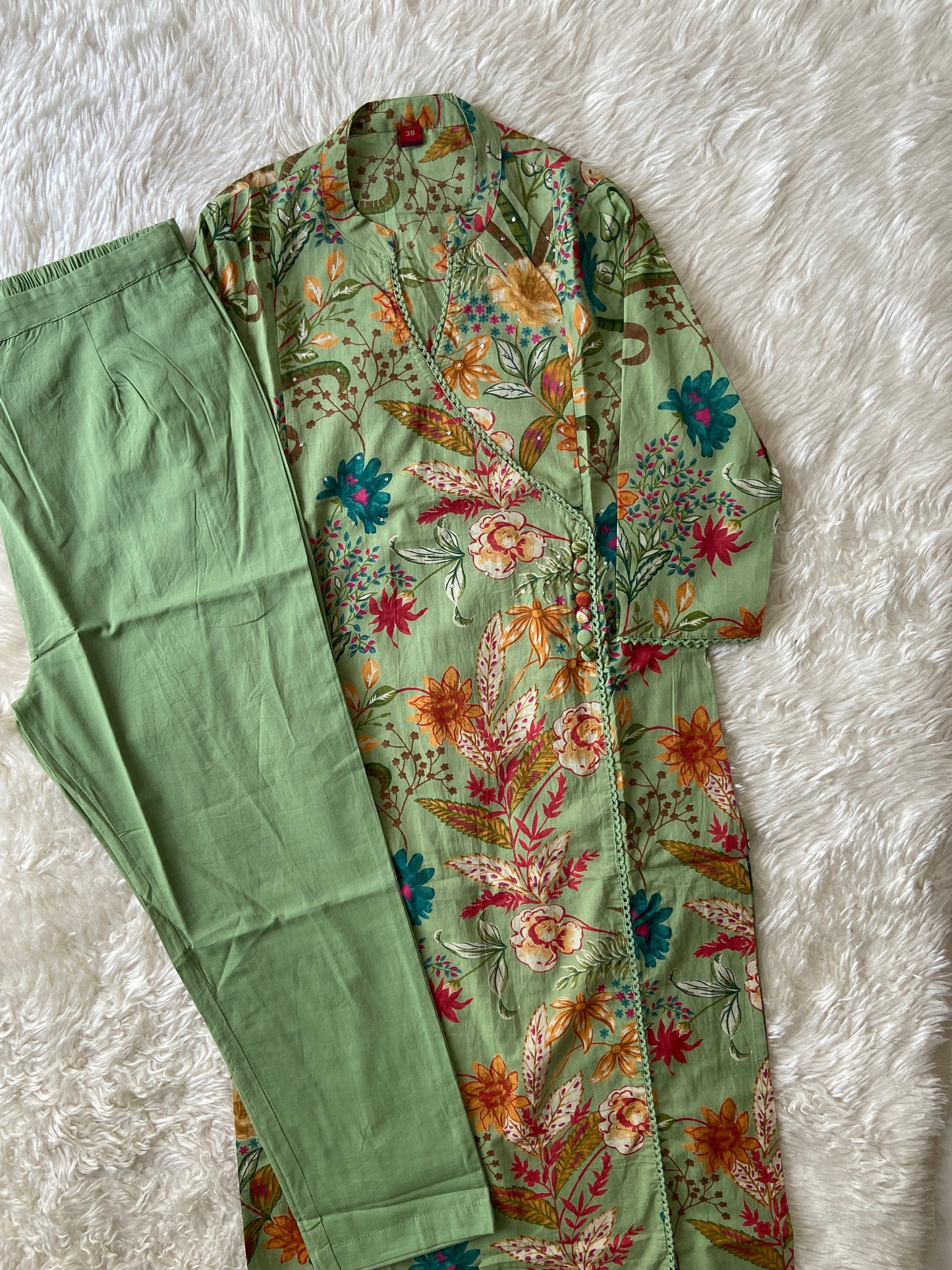 Pure Cotton Kurti Pant Set