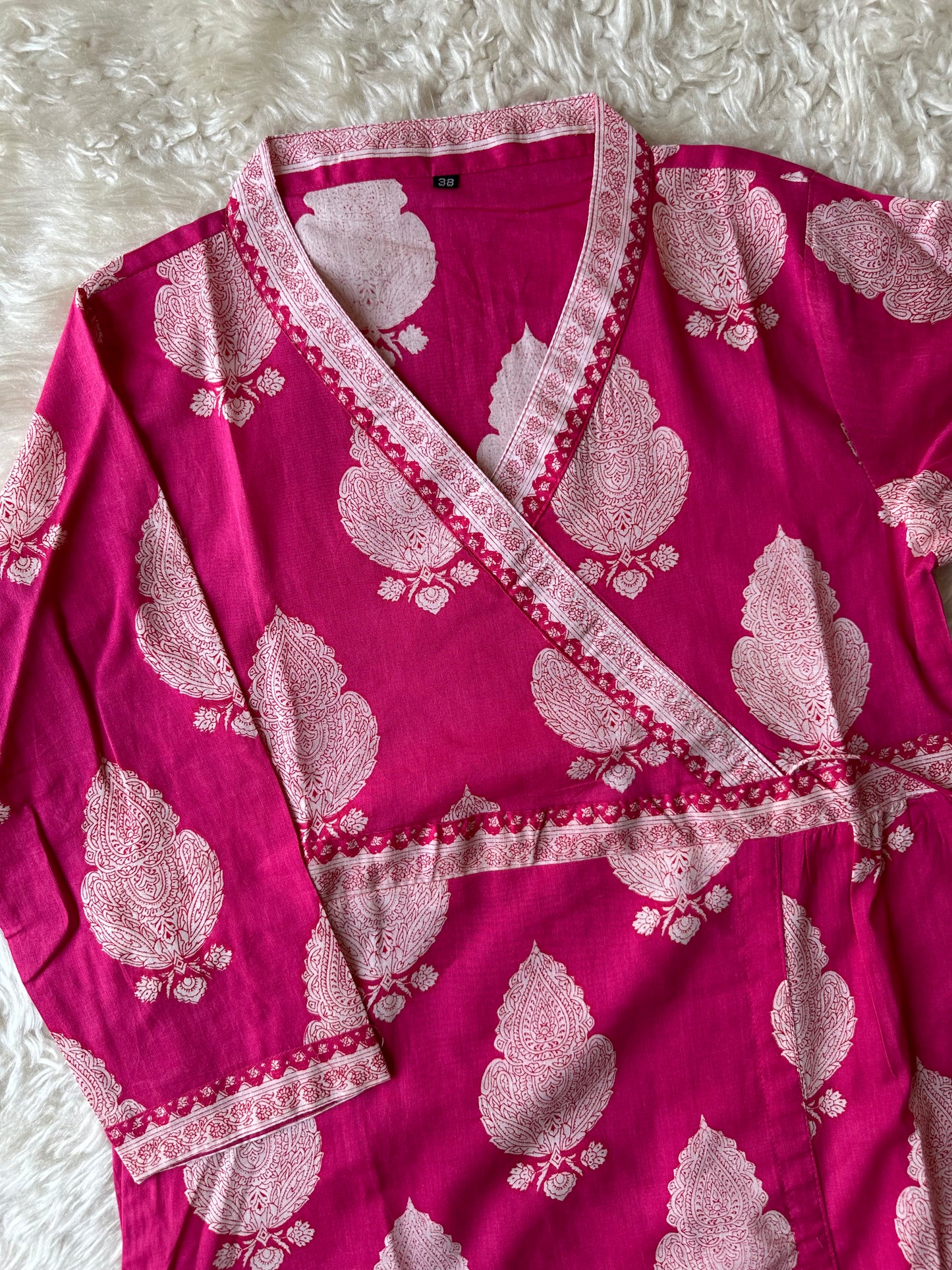 Pure Mul Cotton Kurti Pant Set