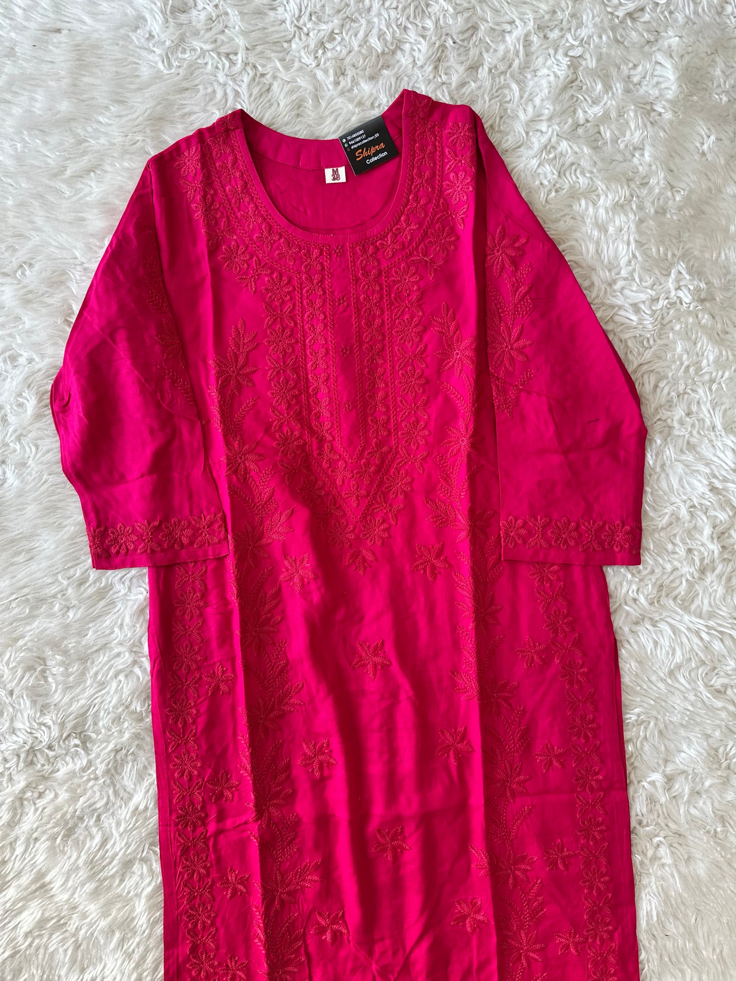Rayon Kurti Pant Set