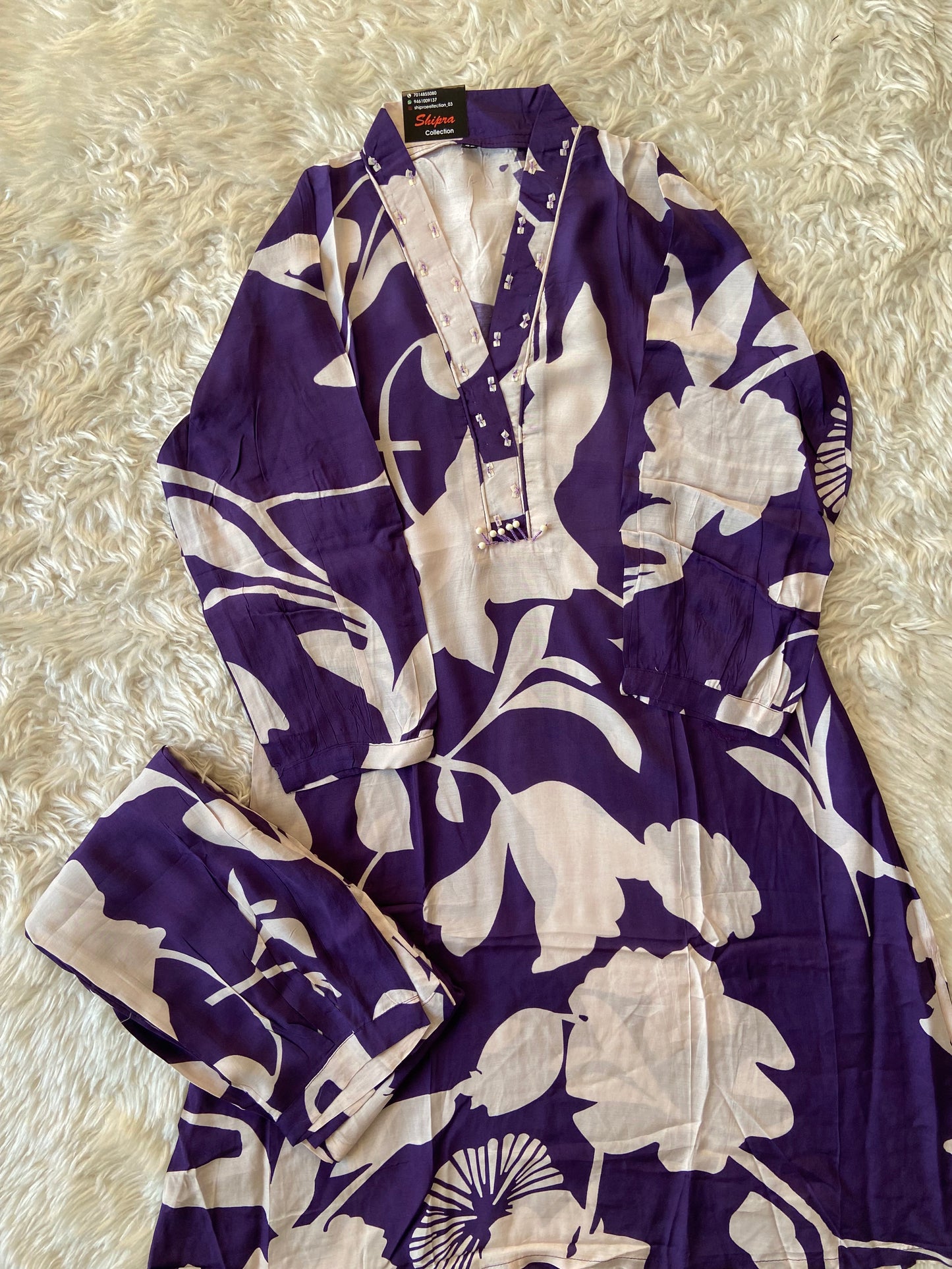 Butter Silk co-ord Set