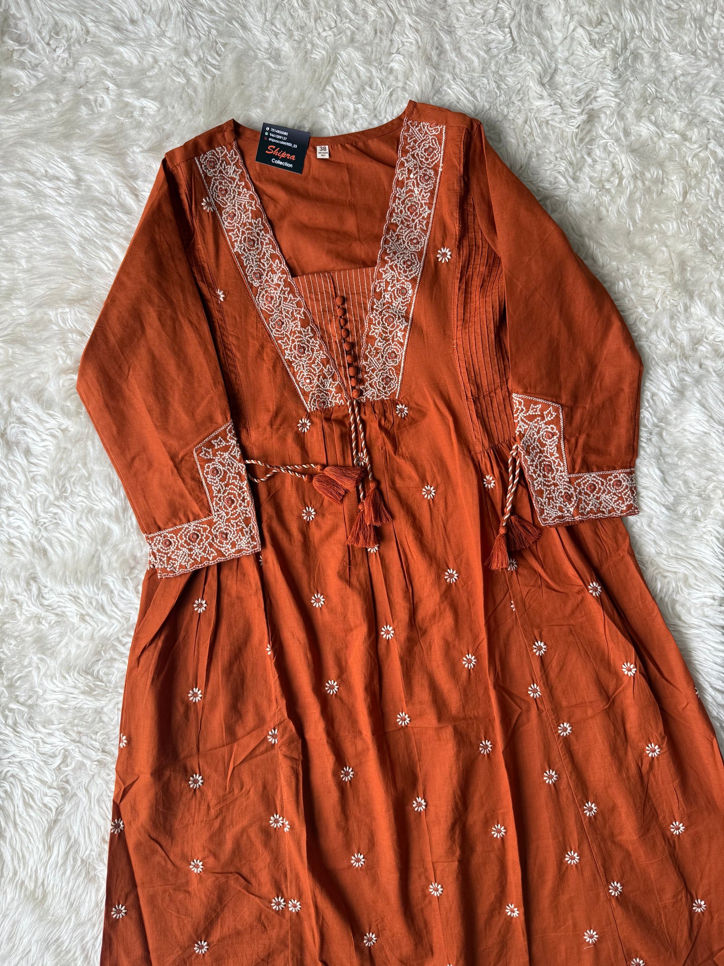 Premium Cotton Kurti Pant Dupatta Set