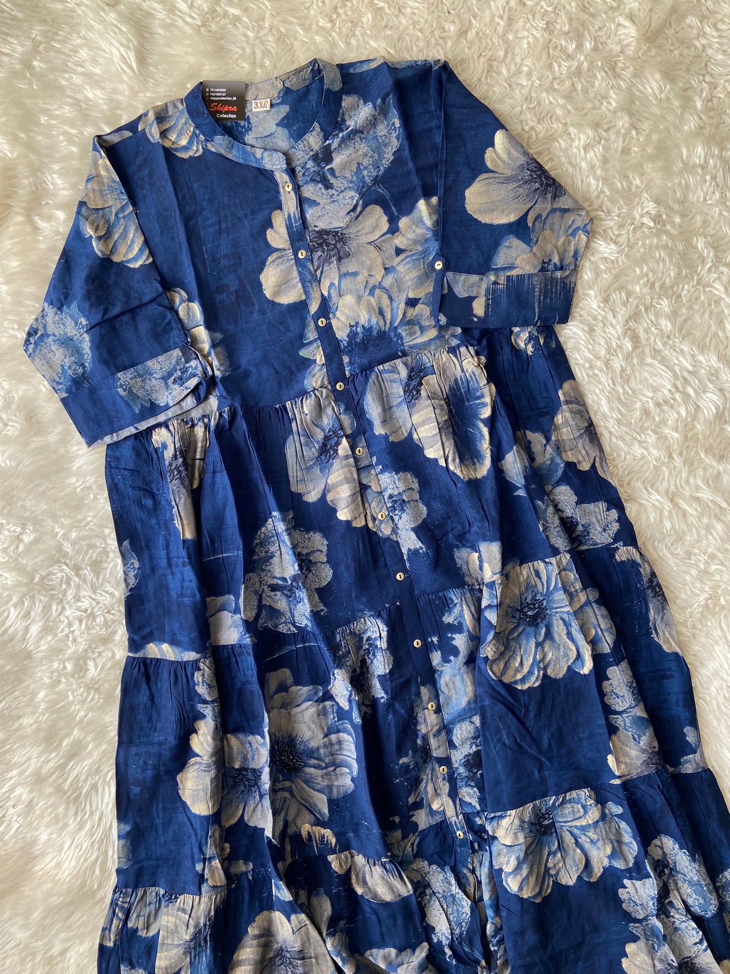 Premium Cotton Flare Kurti