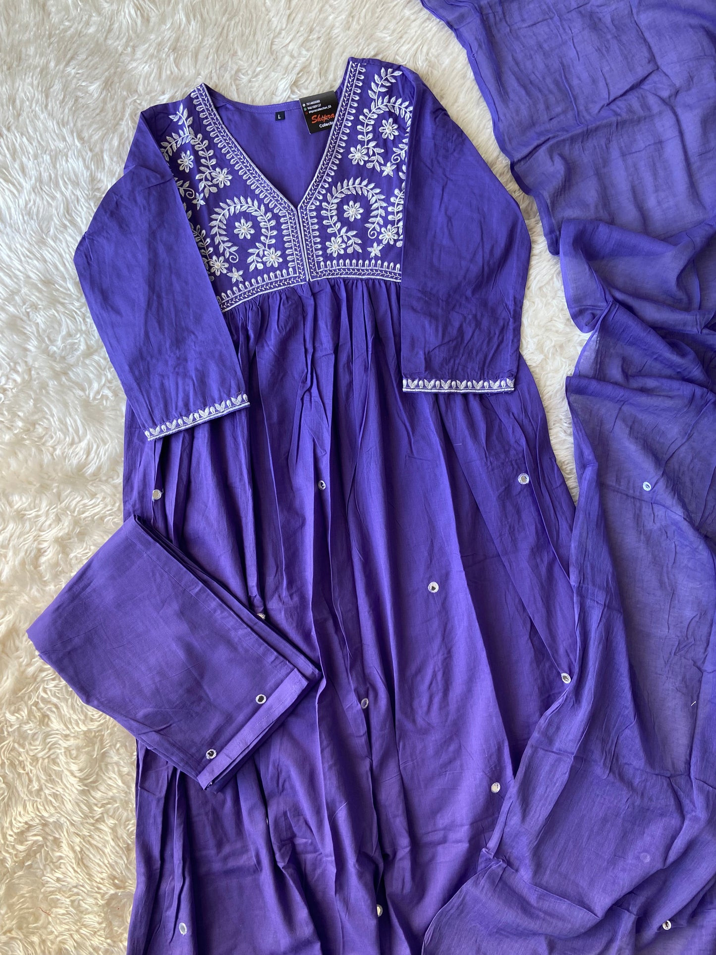Nyra Kurti Pant Dupatta Set