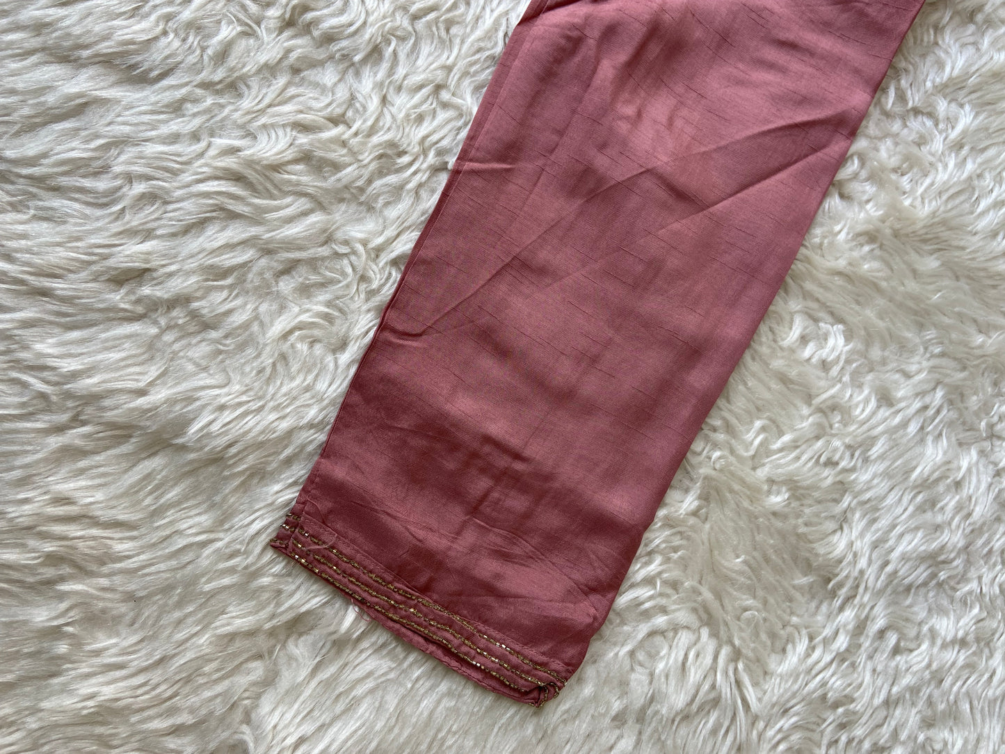 Pure Silk Kurti Pant Dupatta Set