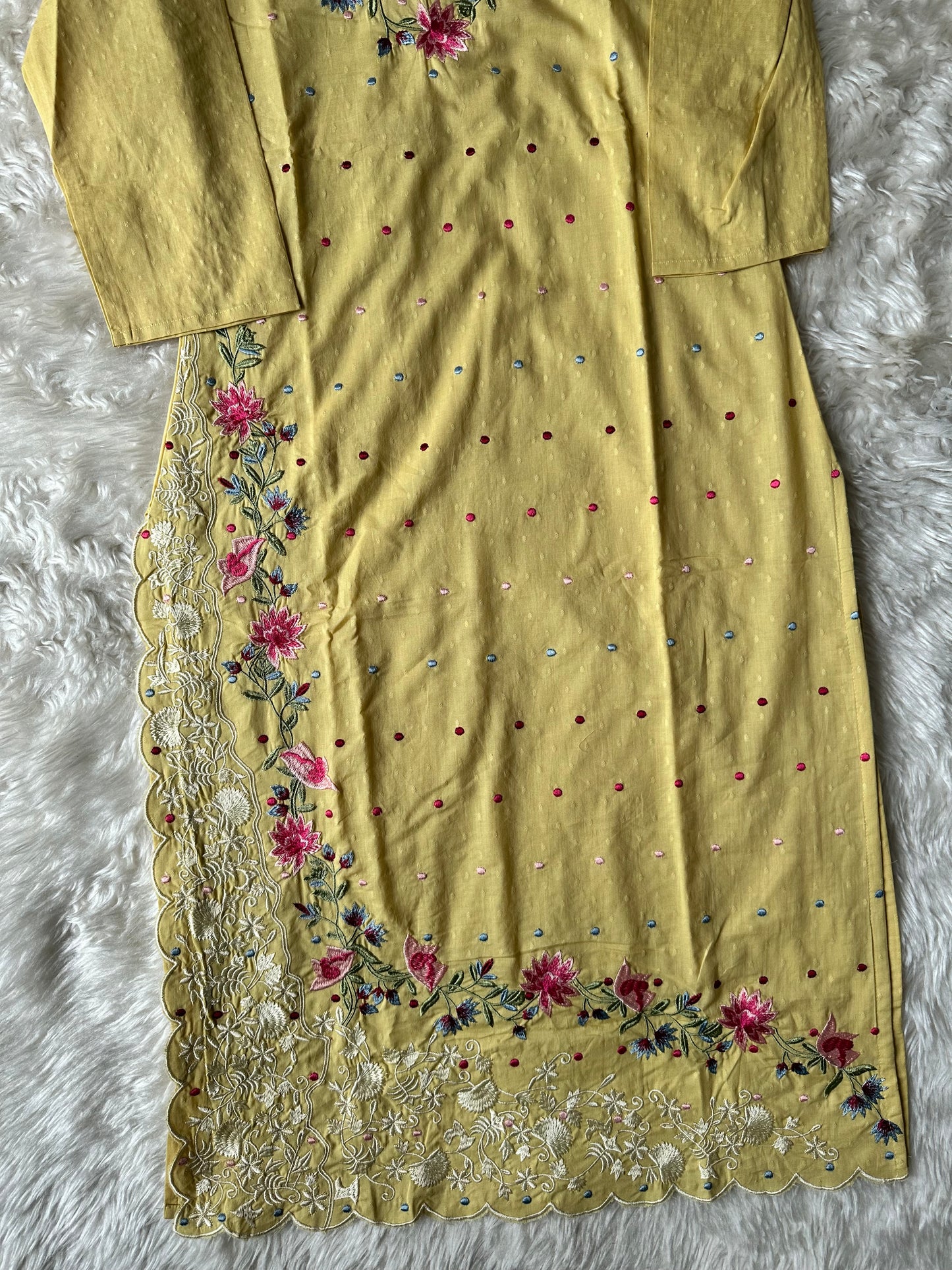 Premium Mul Cotton Thread Work Collection