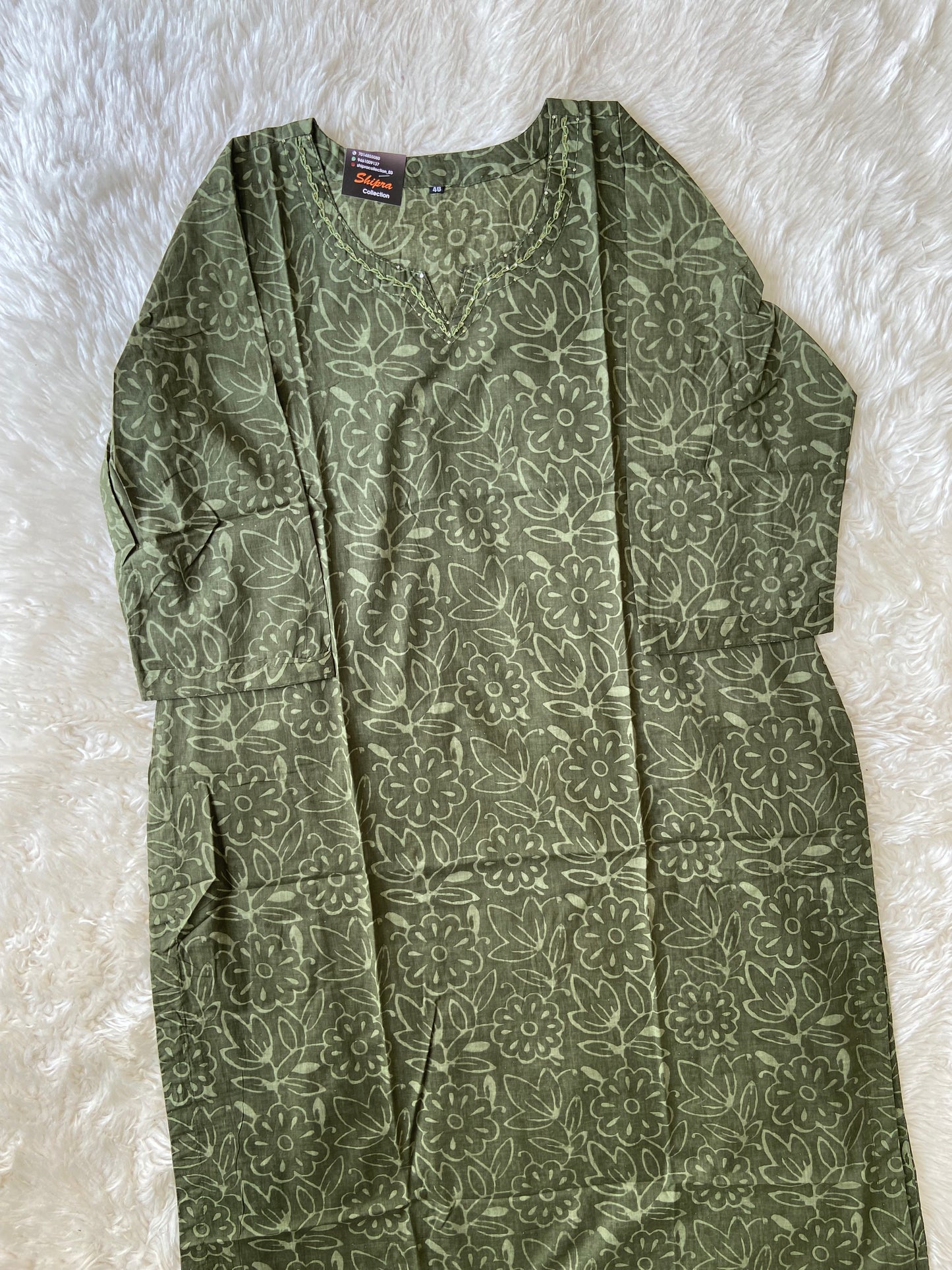 Premium Cotton Kurti