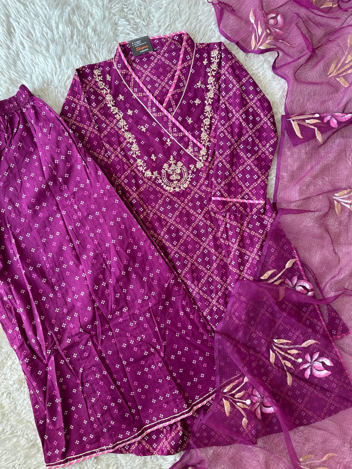 Hand Painted Doriya Love ♥️ Set