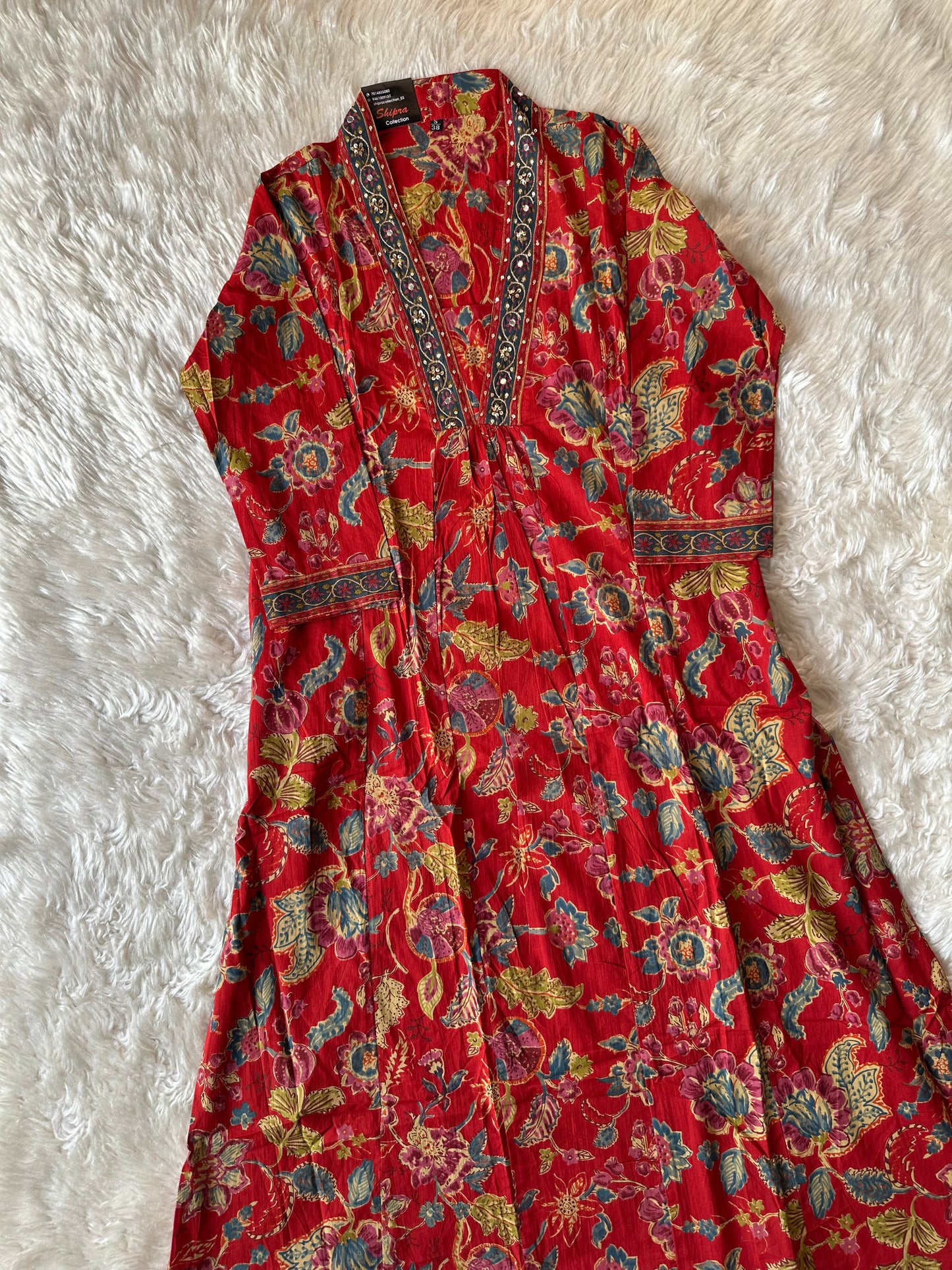 Premium Cotton Kurti Plazo Dupatta Set