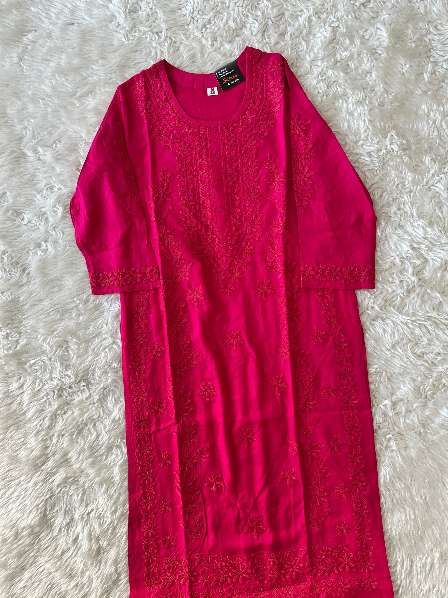 Rayon Kurti Pant Set