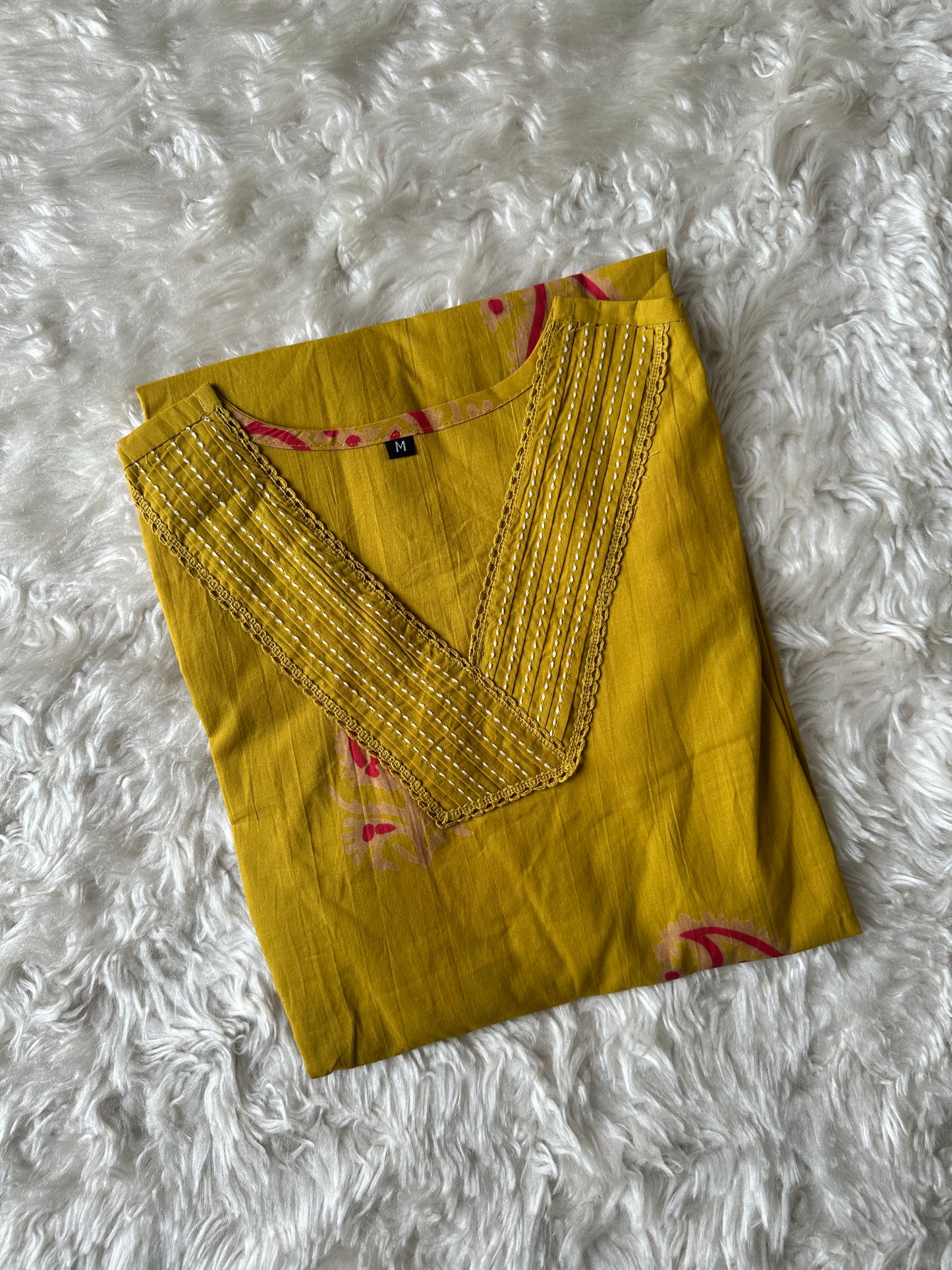 Budget Friendly Kurti Pant Dupatta Set