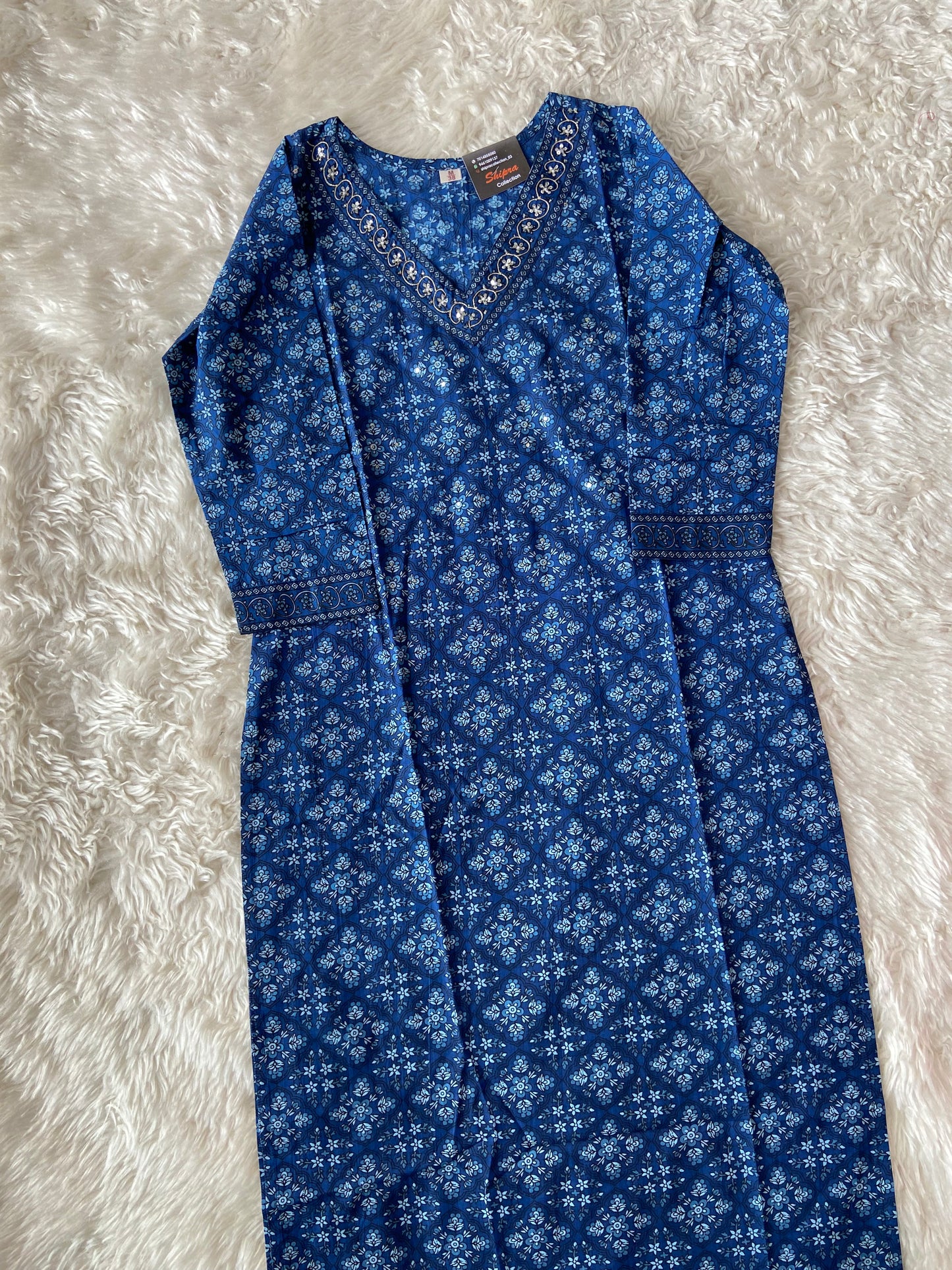 Premium Cotton Kurti Pant Dupatta Set
