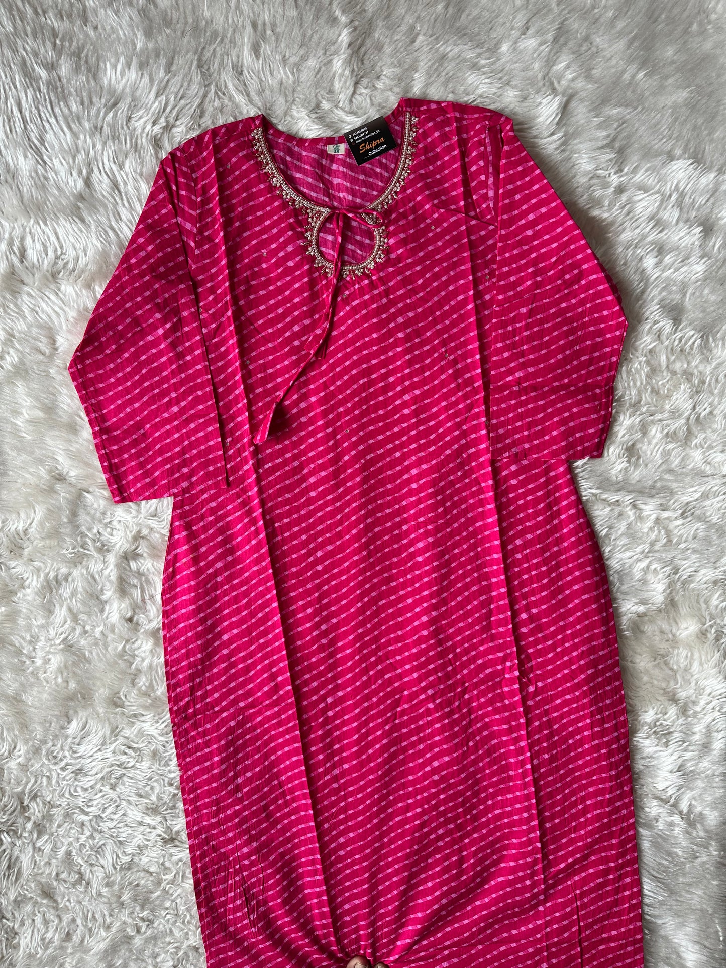 Premium Cotton Kurti Pant Dupatta Set