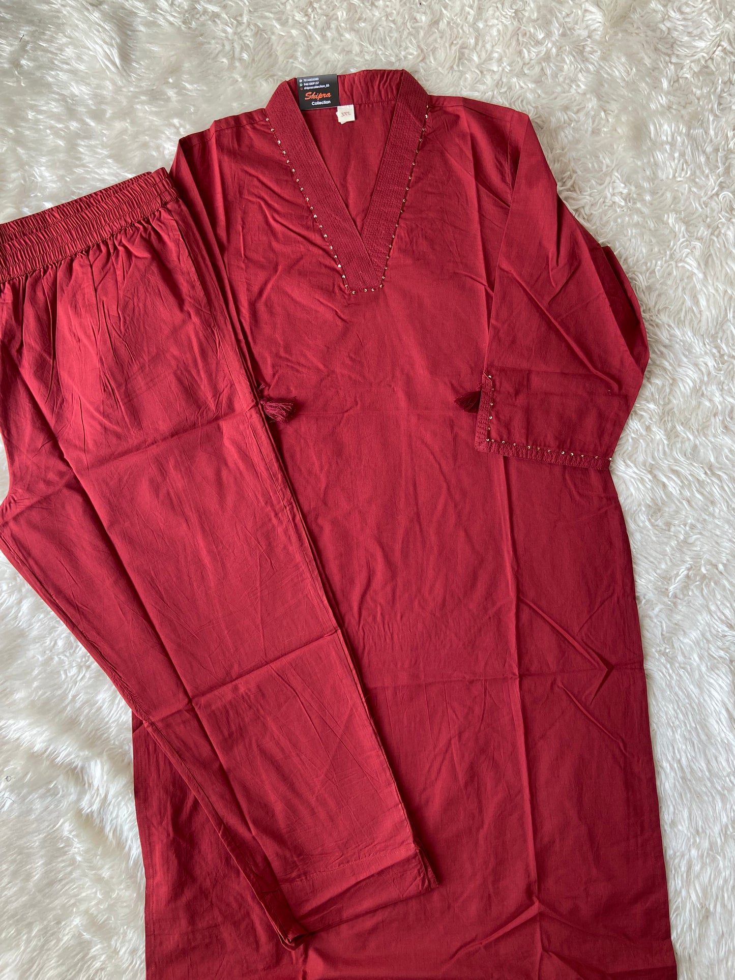 Pure Cotton Kurti Pant Set