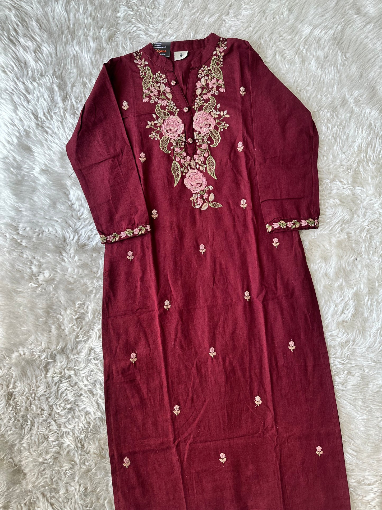 Steal Deal 🚨 Premium Cotton Kurti Pant Dupatta Set