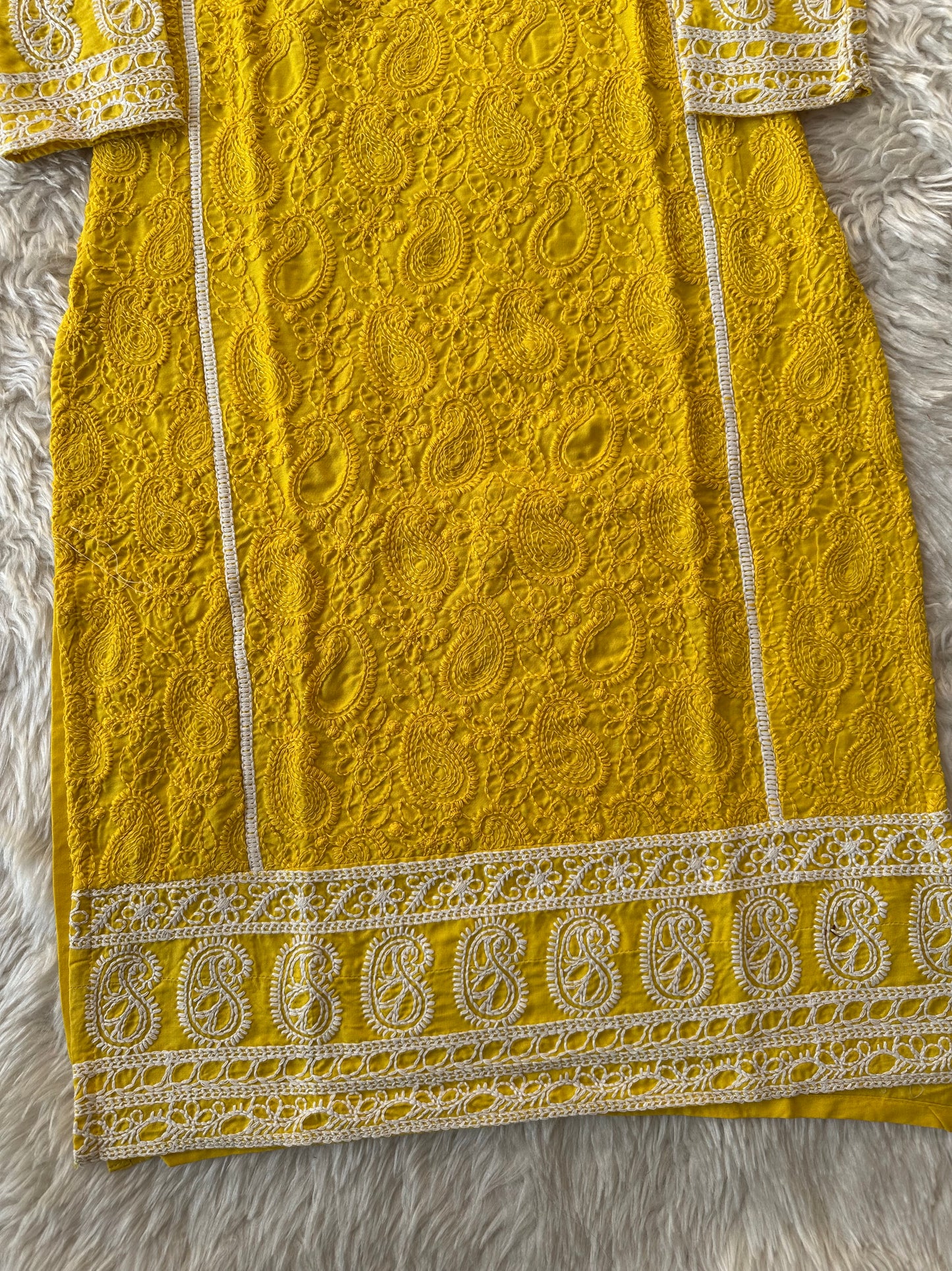 Rayon Kurti Pant Set