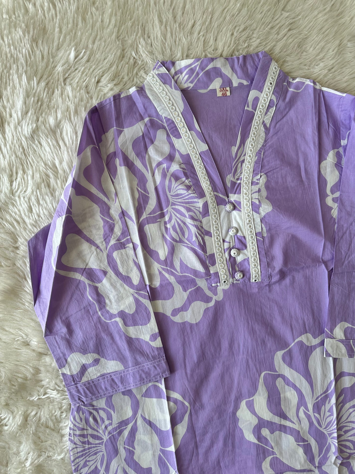 Pure Cotton Kurti Pant Set
