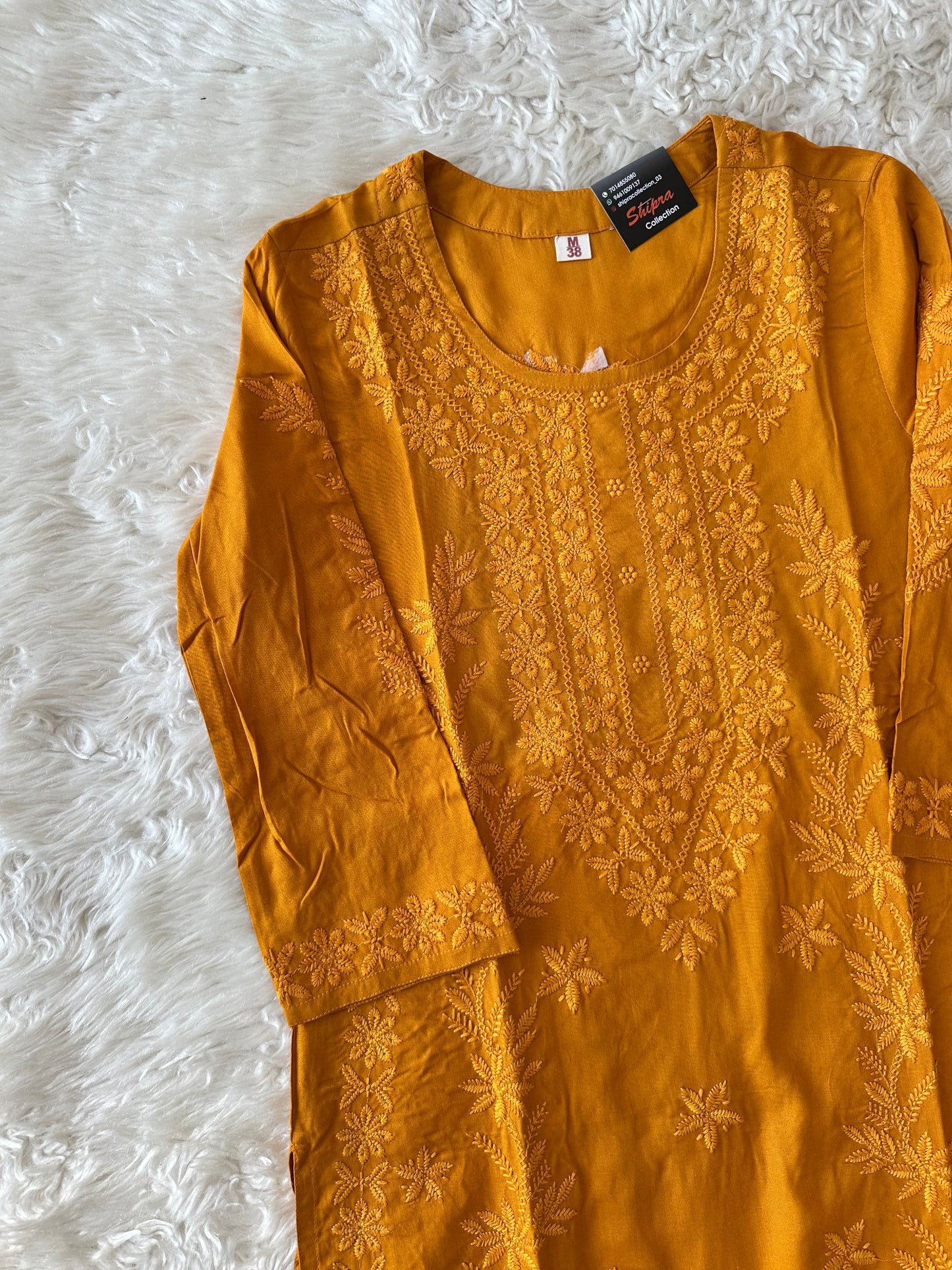 Rayon Kurti Pant Set
