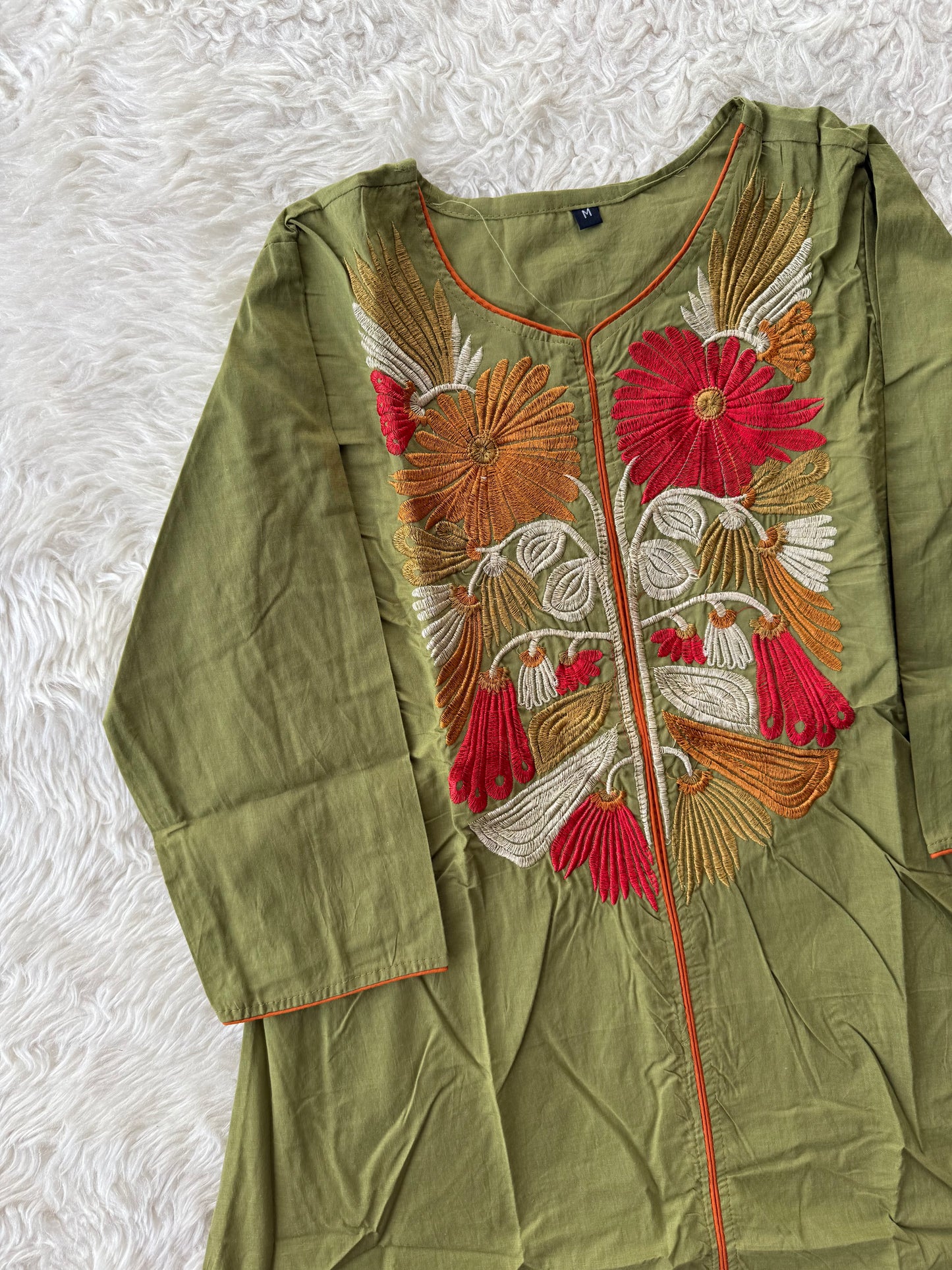 Cotton FLARE Kurti Pant Set