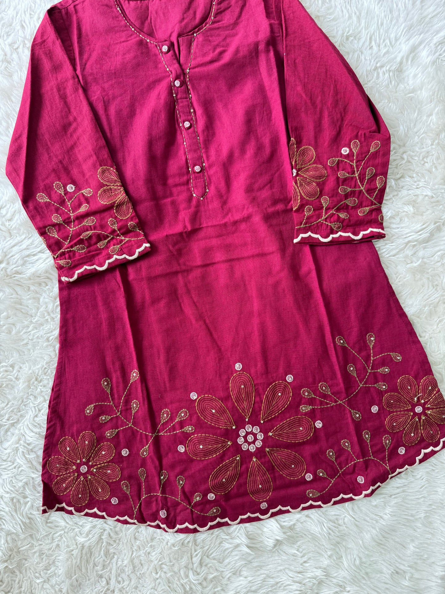 Soft Khadi Cotton Co-ord Set
