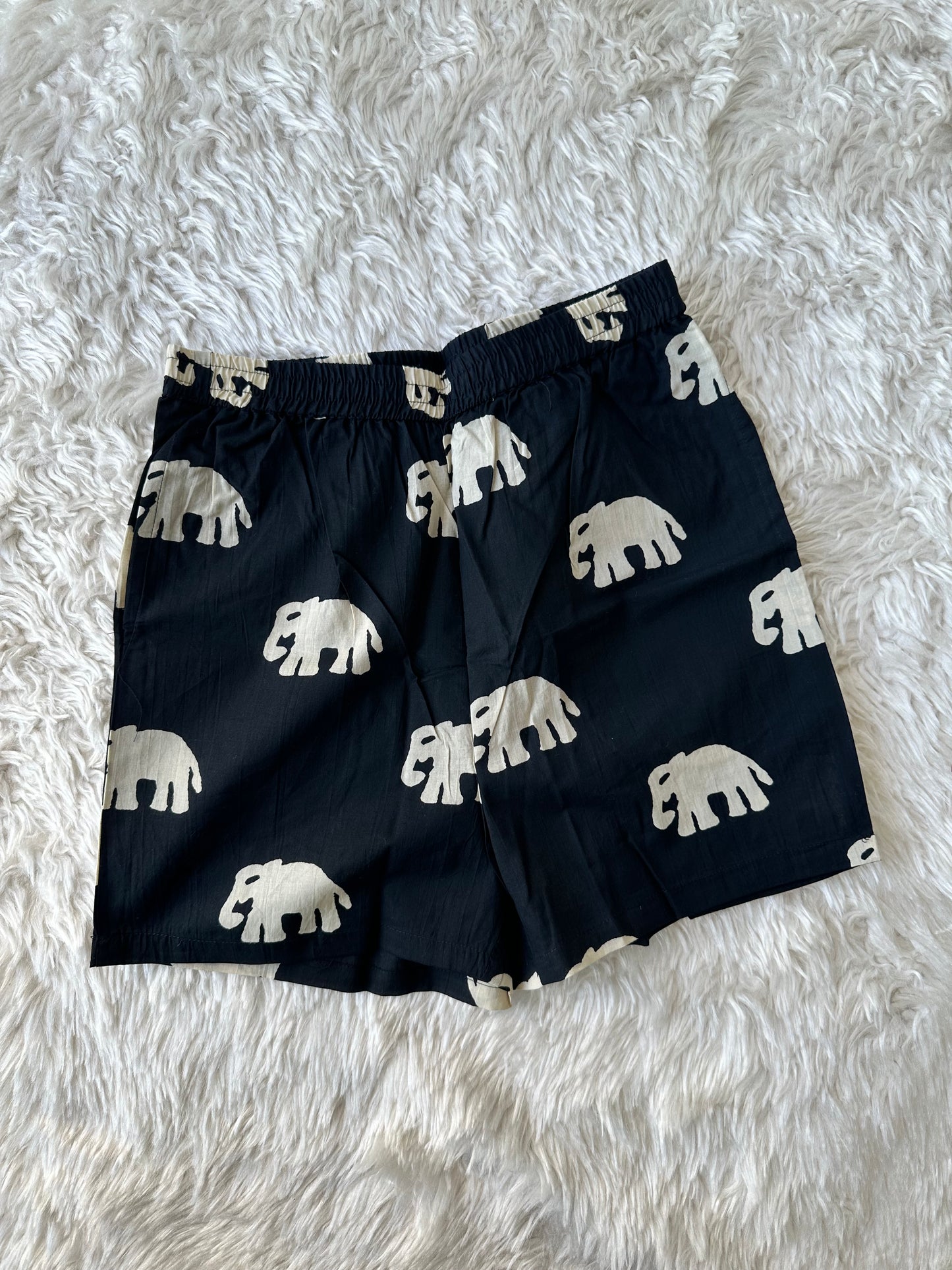 Pure Cotton Strap Sleeves Shorts Co-ord Set
