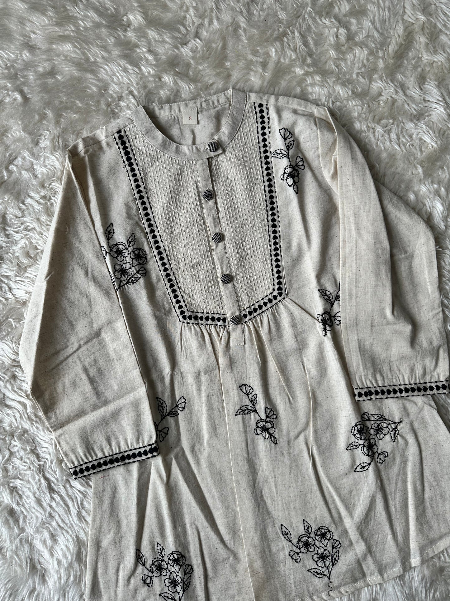 Khadi Cotton Short Kurti