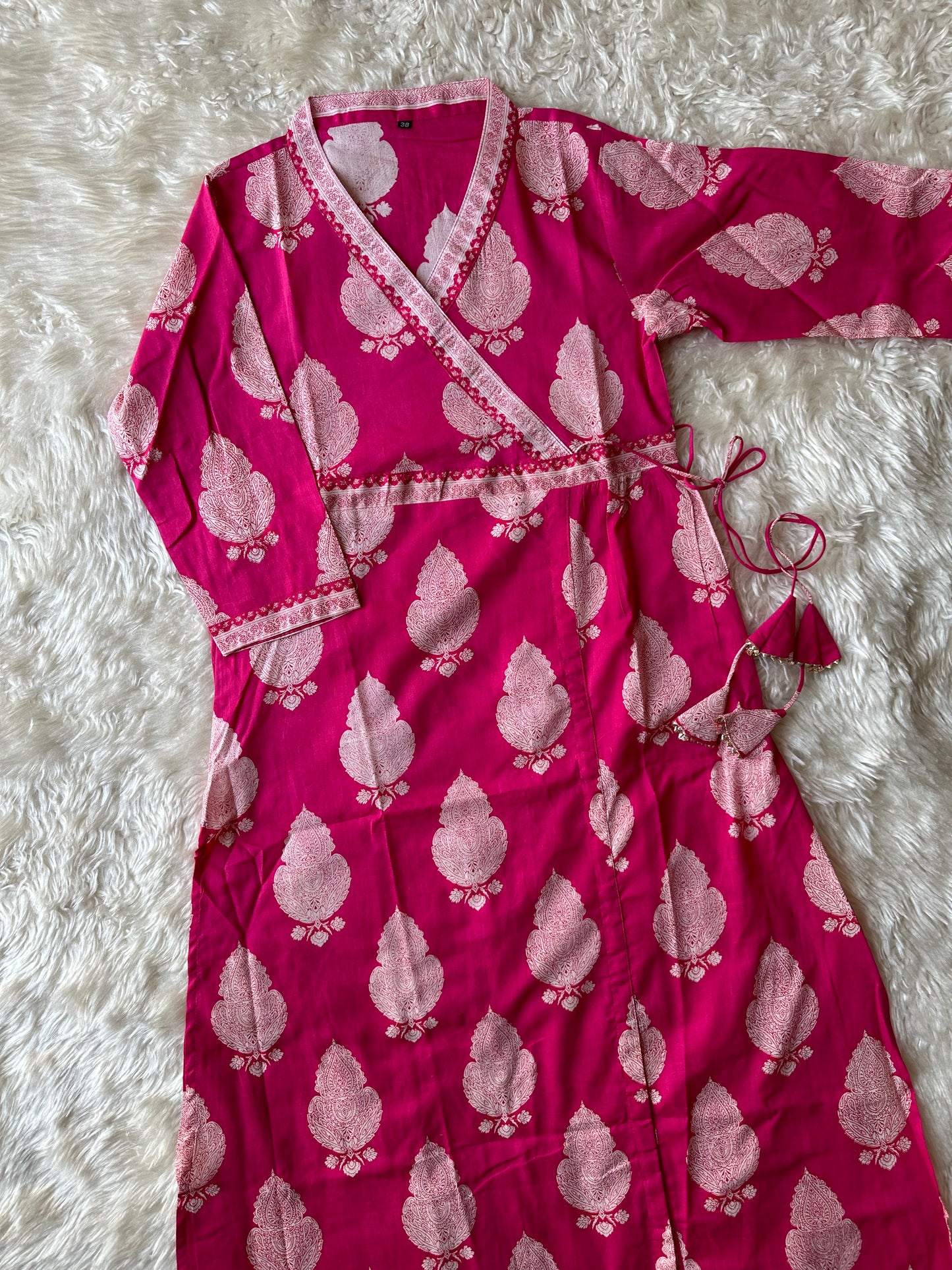 Pure Mul Cotton Kurti Pant Set