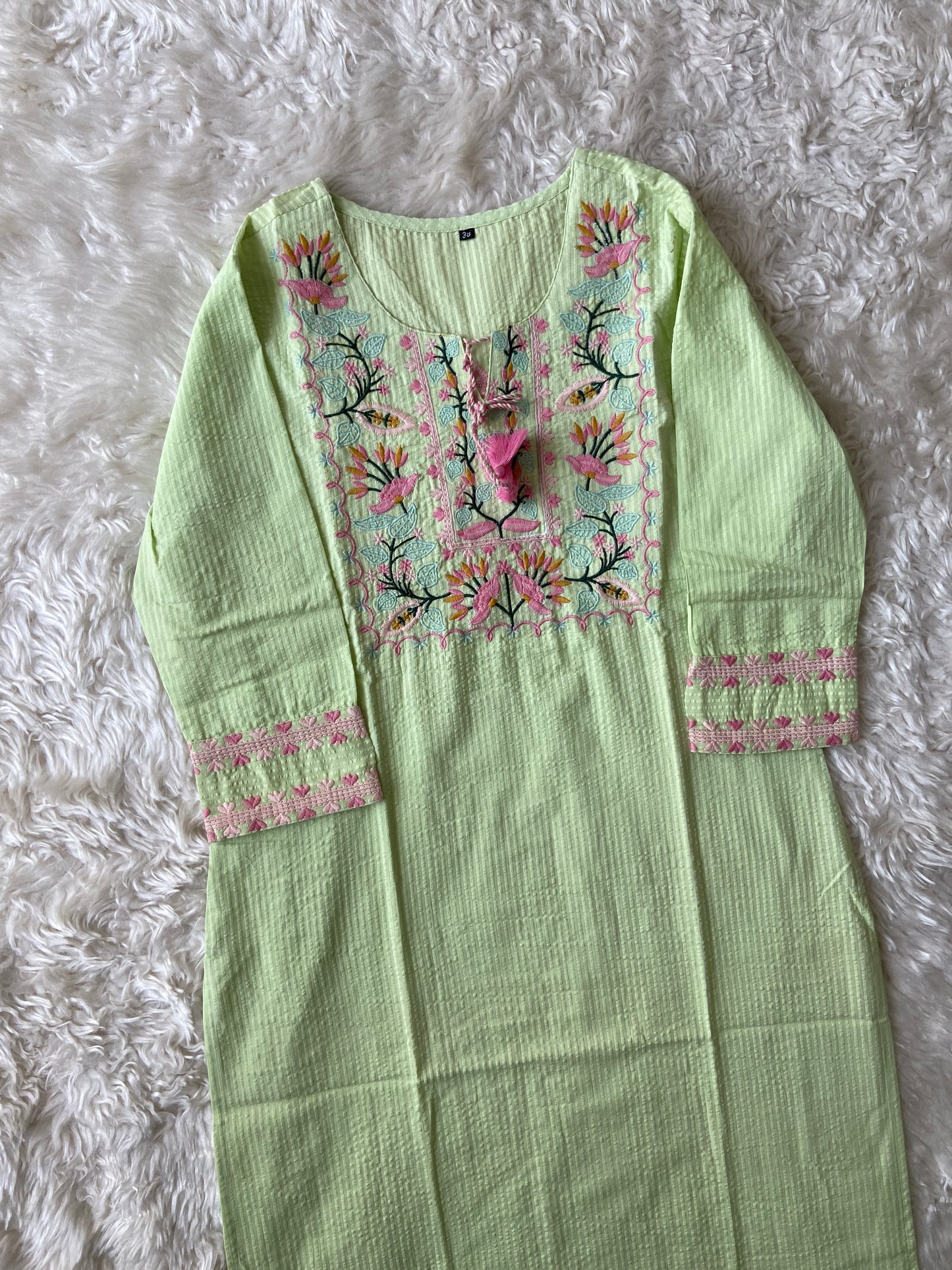 Premium Cotton Thread Work Collection