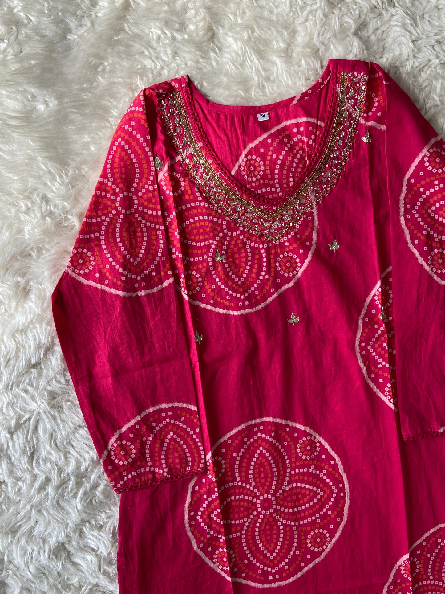Premium Cotton Kurti Pant Dupatta Set